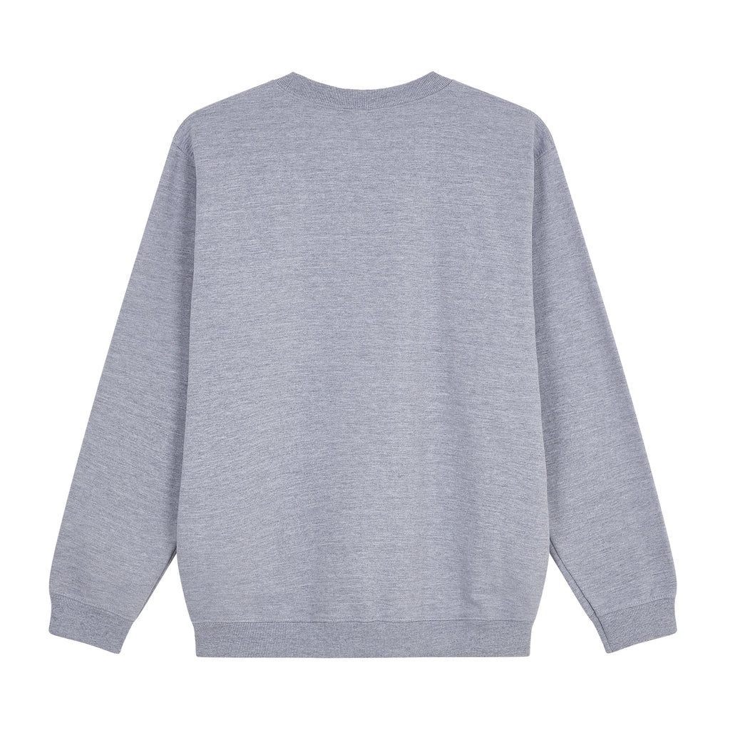 4th Watch Sweatshirt — Gray Back | Wear Kazumi