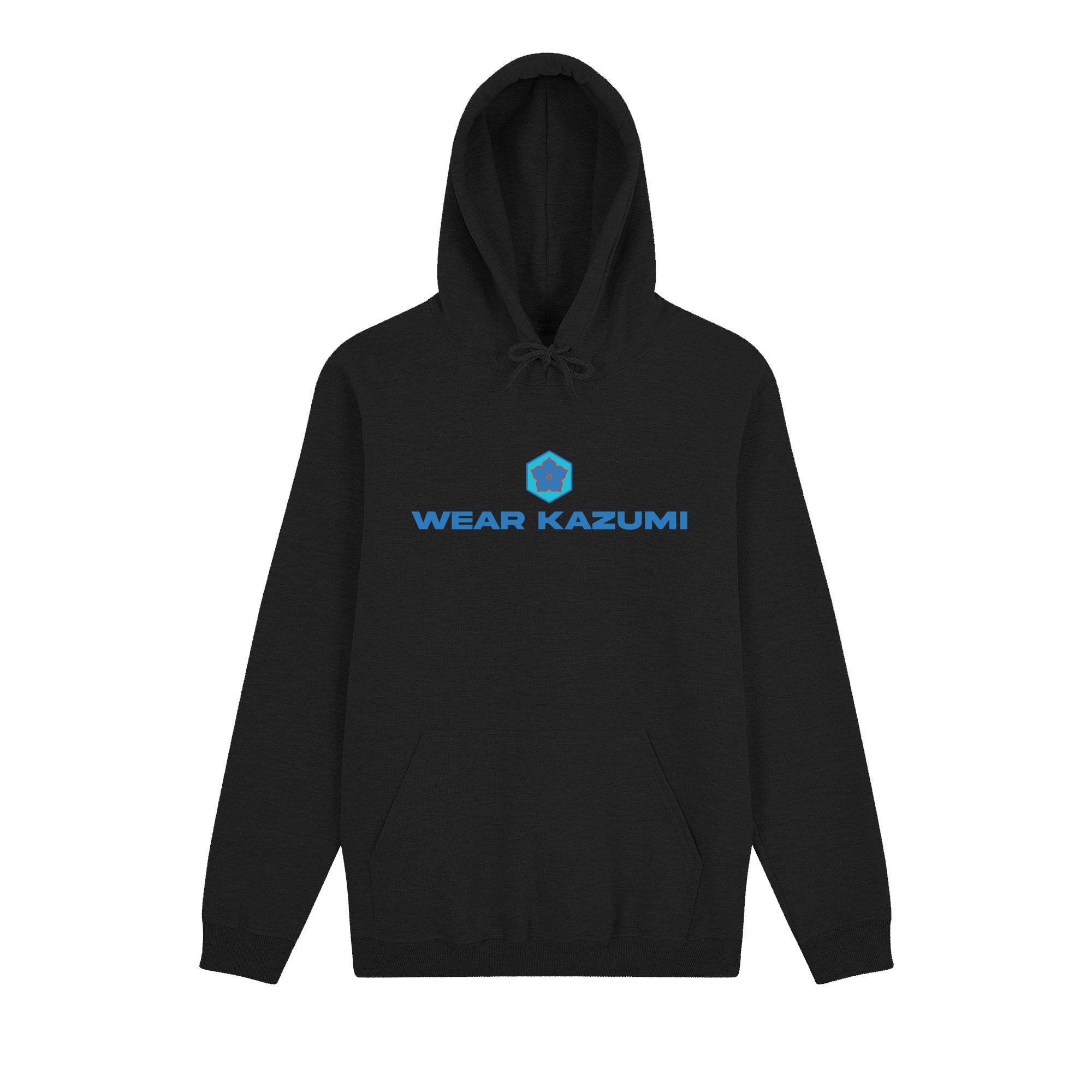Ao-Neko Hoodie — Black Front | Wear Kazumi