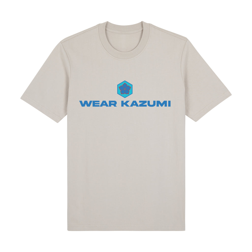 Ao-Neko Premium T-Shirt — Beige Front | Wear Kazumi