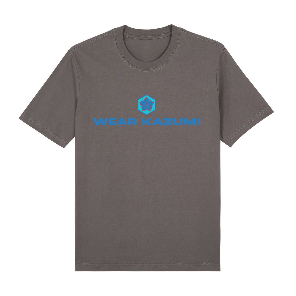 Ao-Neko Premium T-Shirt — Gray Front | Wear Kazumi