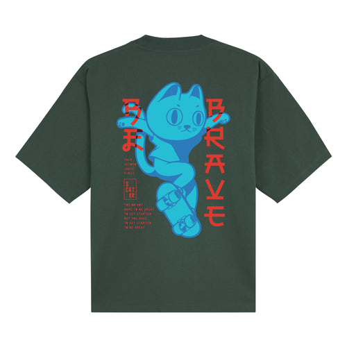 Ao-Neko Pro Club — Dark Green Back | Wear Kazumi
