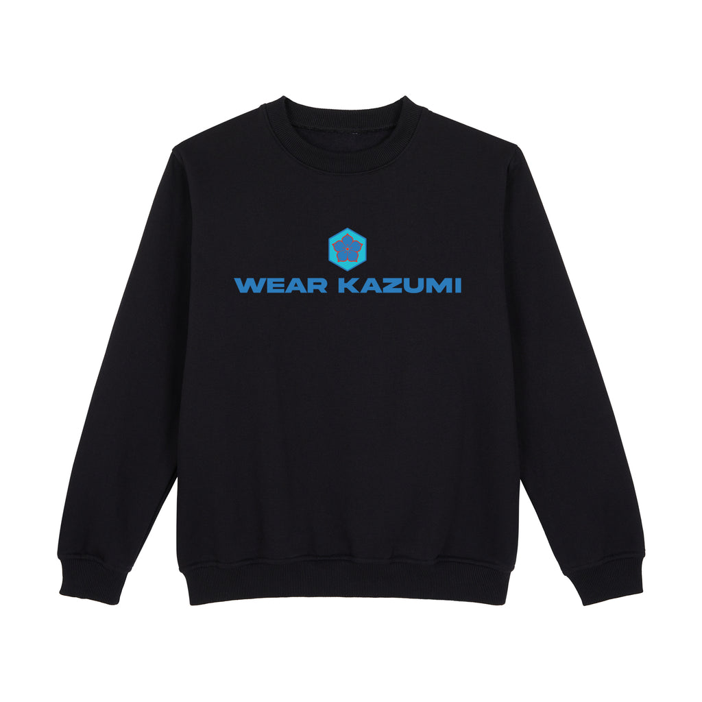 Ao-Neko Sweatshirt — Black Front | Wear Kazumi
