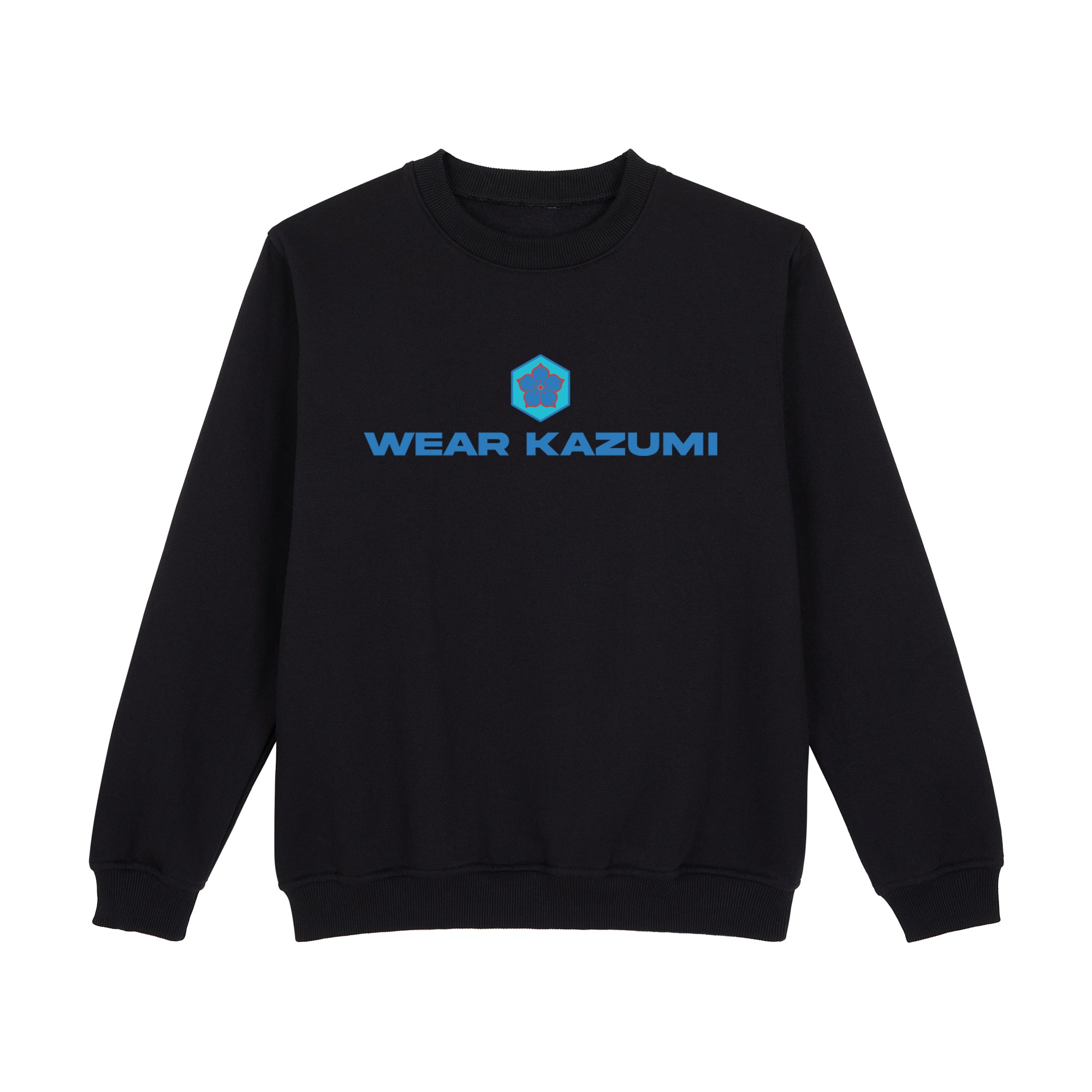 Ao-Neko Sweatshirt — Black Front | Wear Kazumi