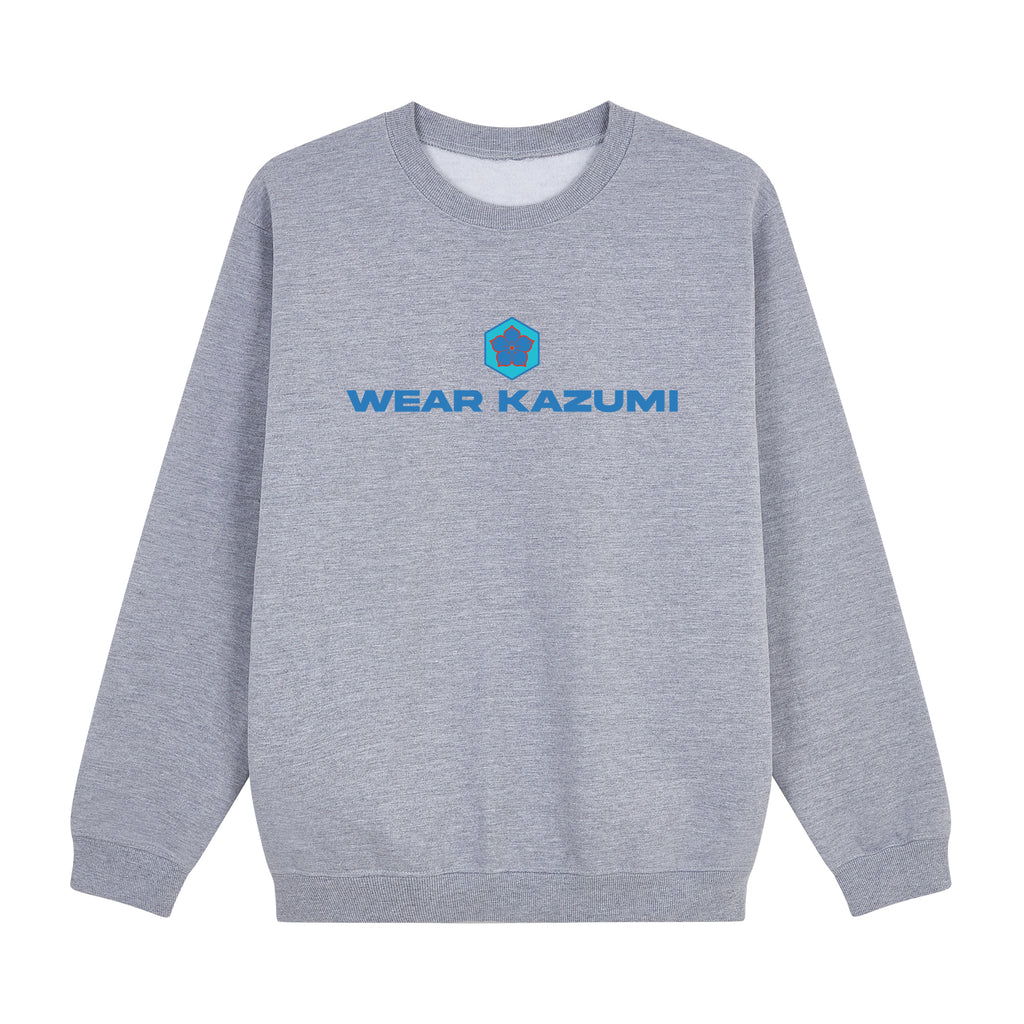 Ao-Neko Sweatshirt — Gray Front | Wear Kazumi