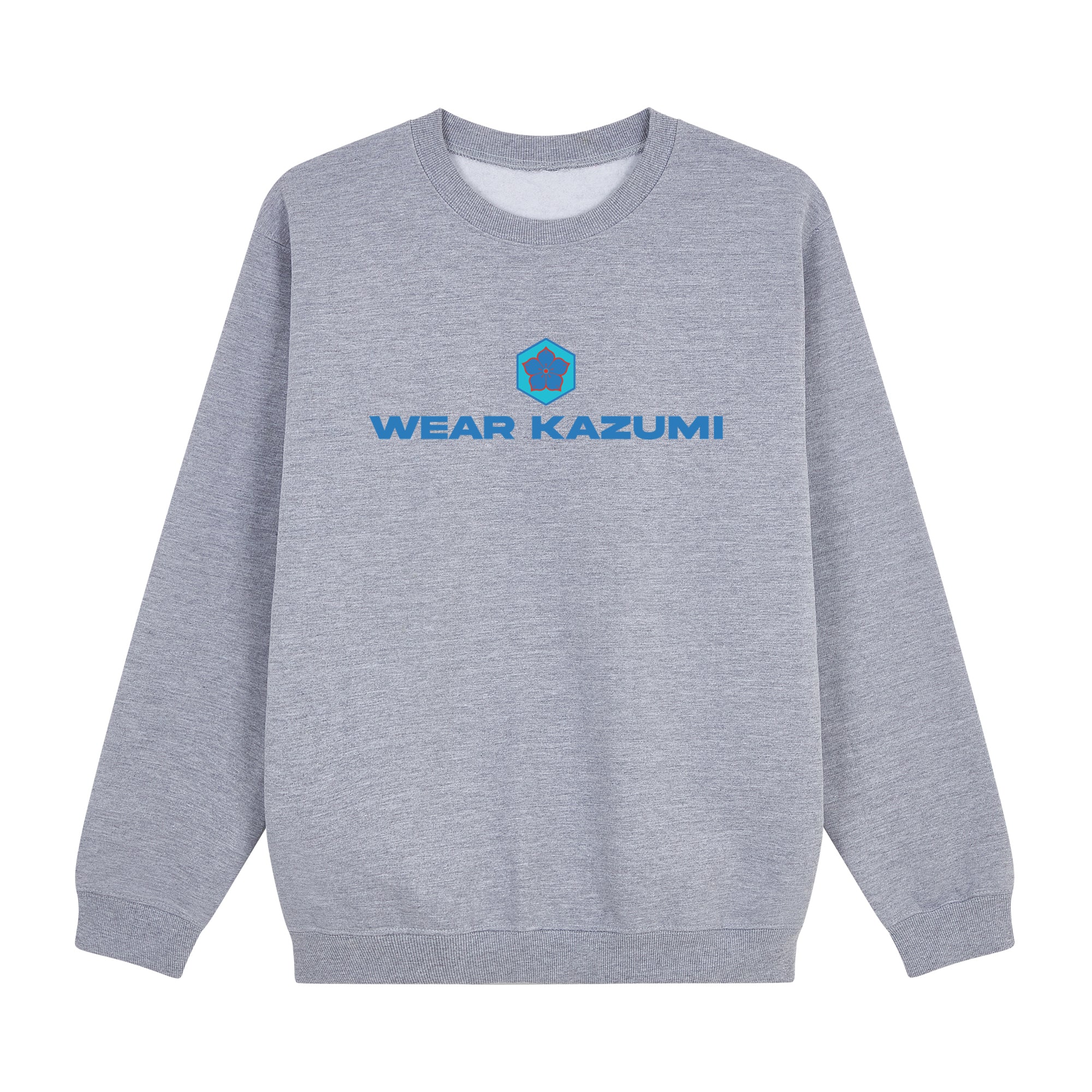 Ao-Neko Sweatshirt — Gray Front | Wear Kazumi