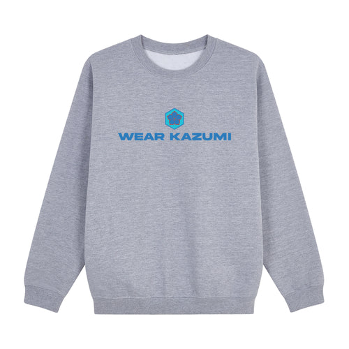 Ao-Neko Sweatshirt — Gray Front | Wear Kazumi