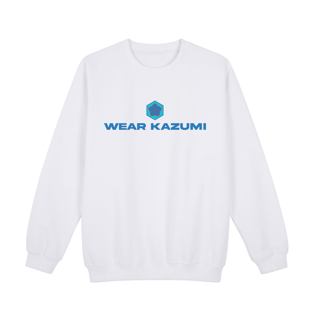 Ao-Neko Sweatshirt — White Front | Wear Kazumi