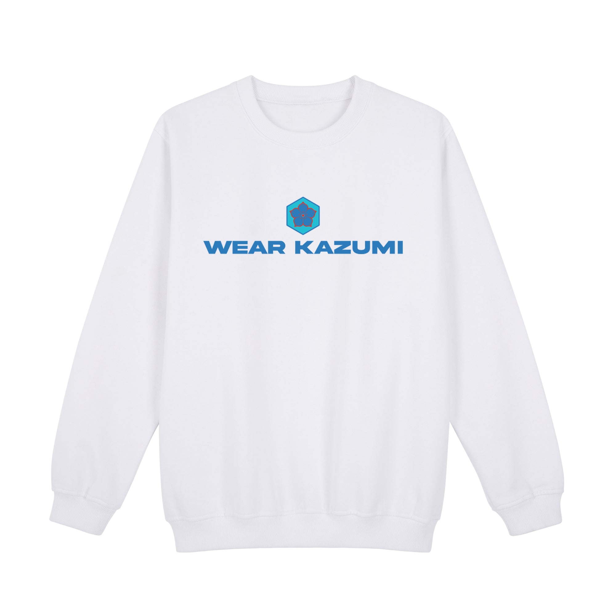Ao-Neko Sweatshirt — White Front | Wear Kazumi