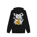 Baka Neko Hoodie — Black Back | Wear Kazumi