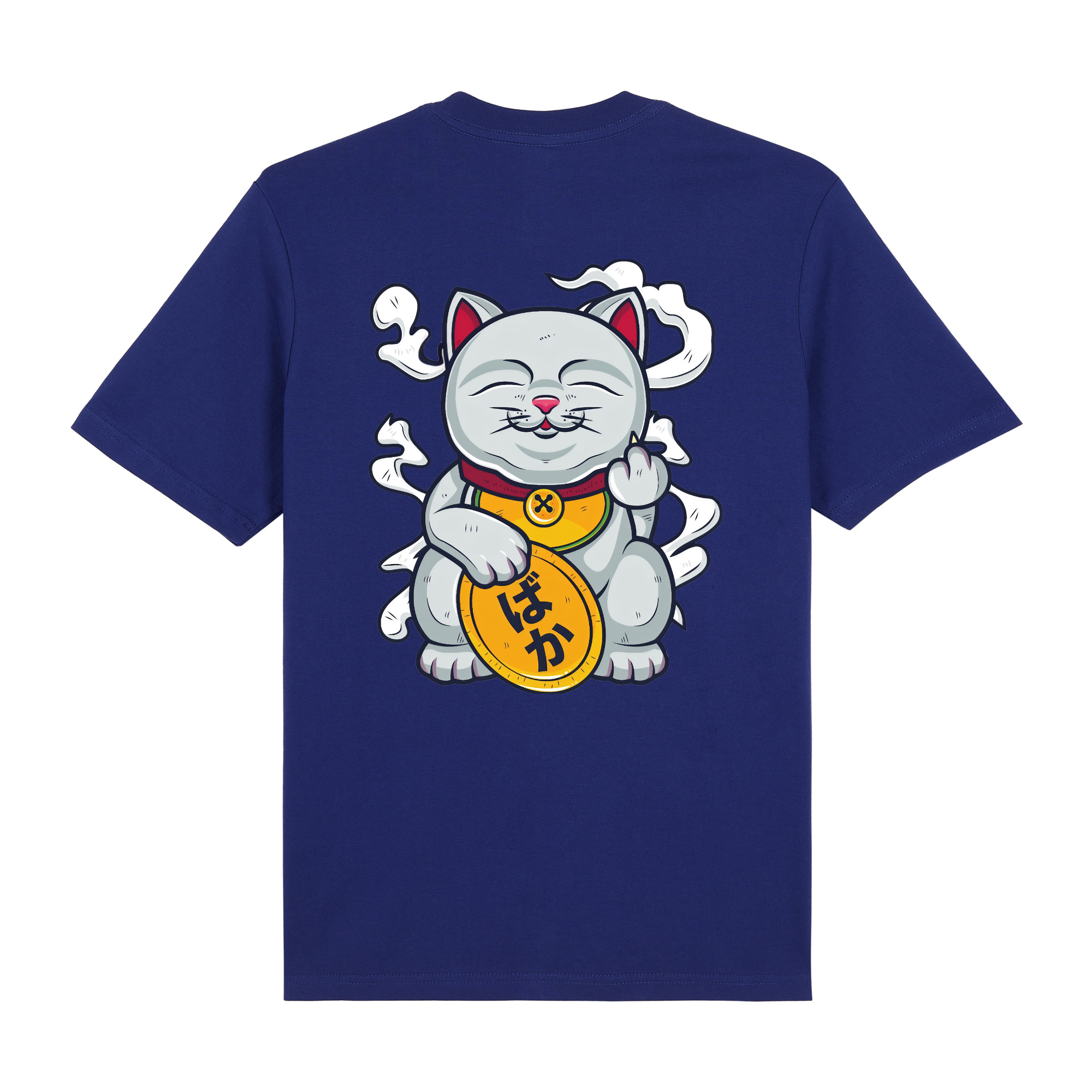 Baka Neko Premium T-Shirt — Blue Back | Wear Kazumi