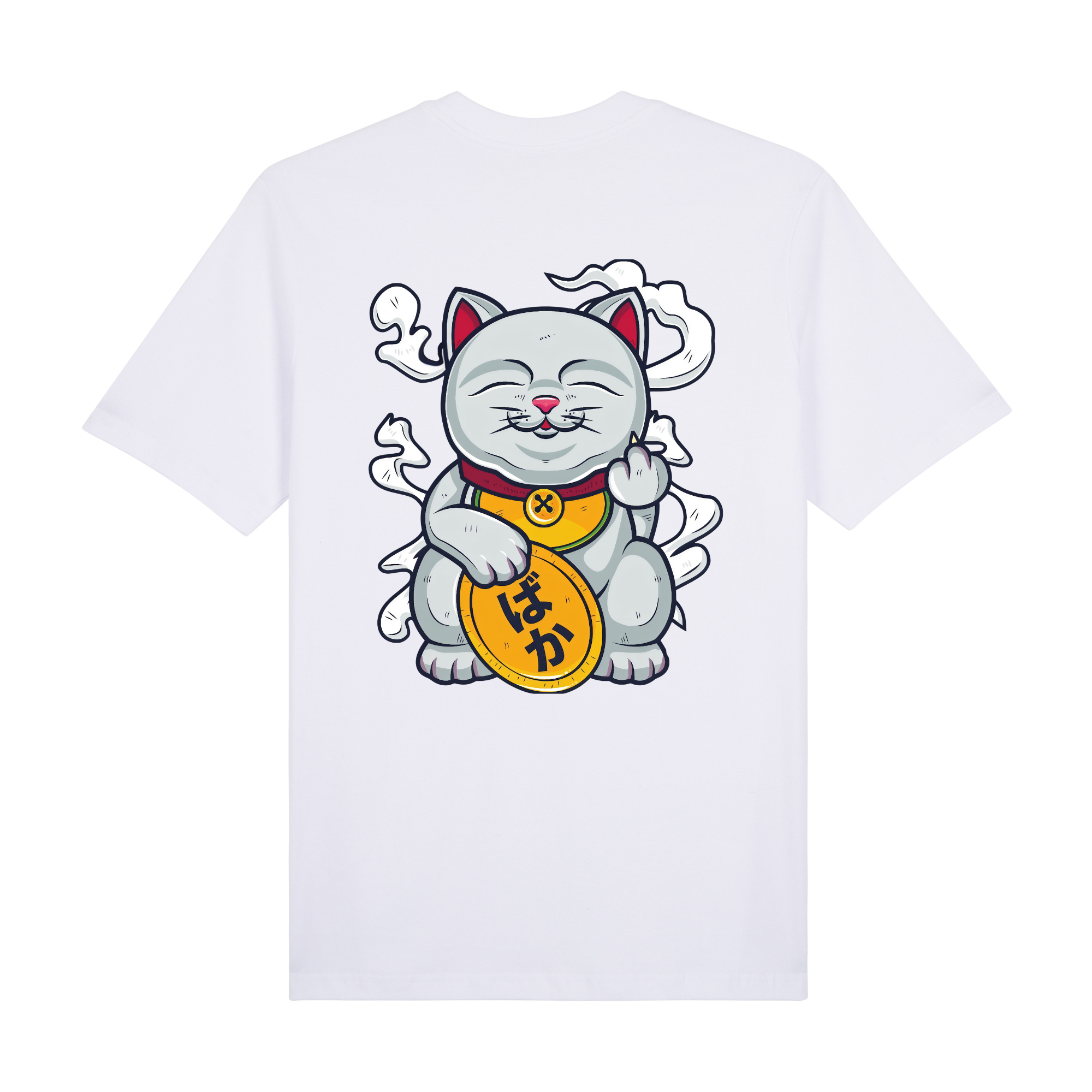 Baka Neko Premium T-Shirt — White Back | Wear Kazumi