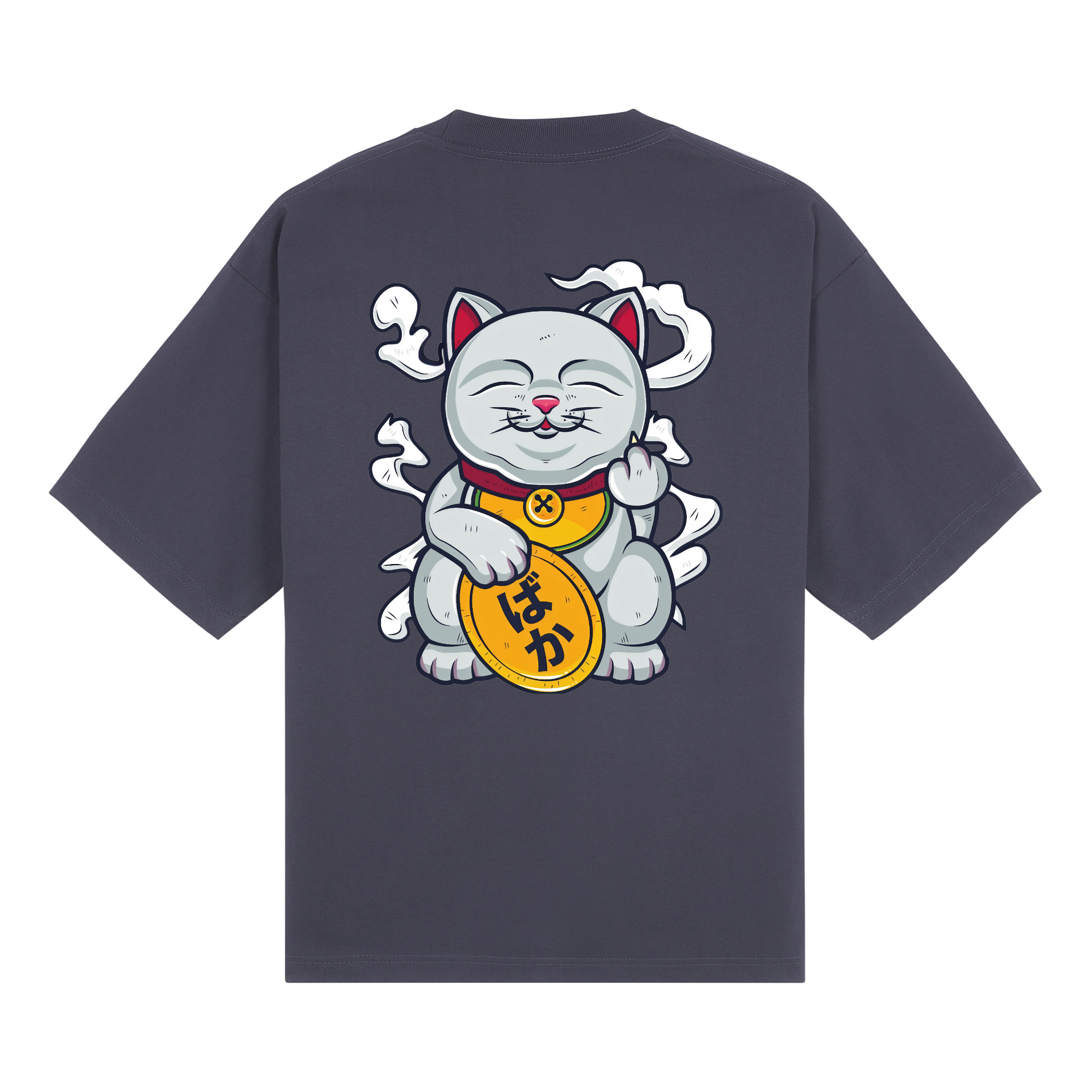 Baka Neko Pro Club — Gray Back | Wear Kazumi