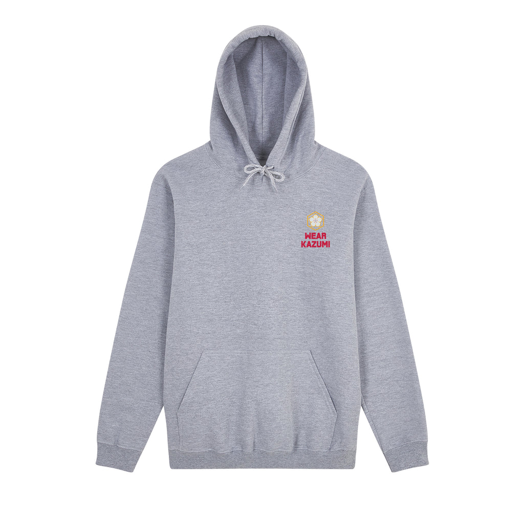 Baka Neko Hoodie — Grey Front | Wear Kazumi