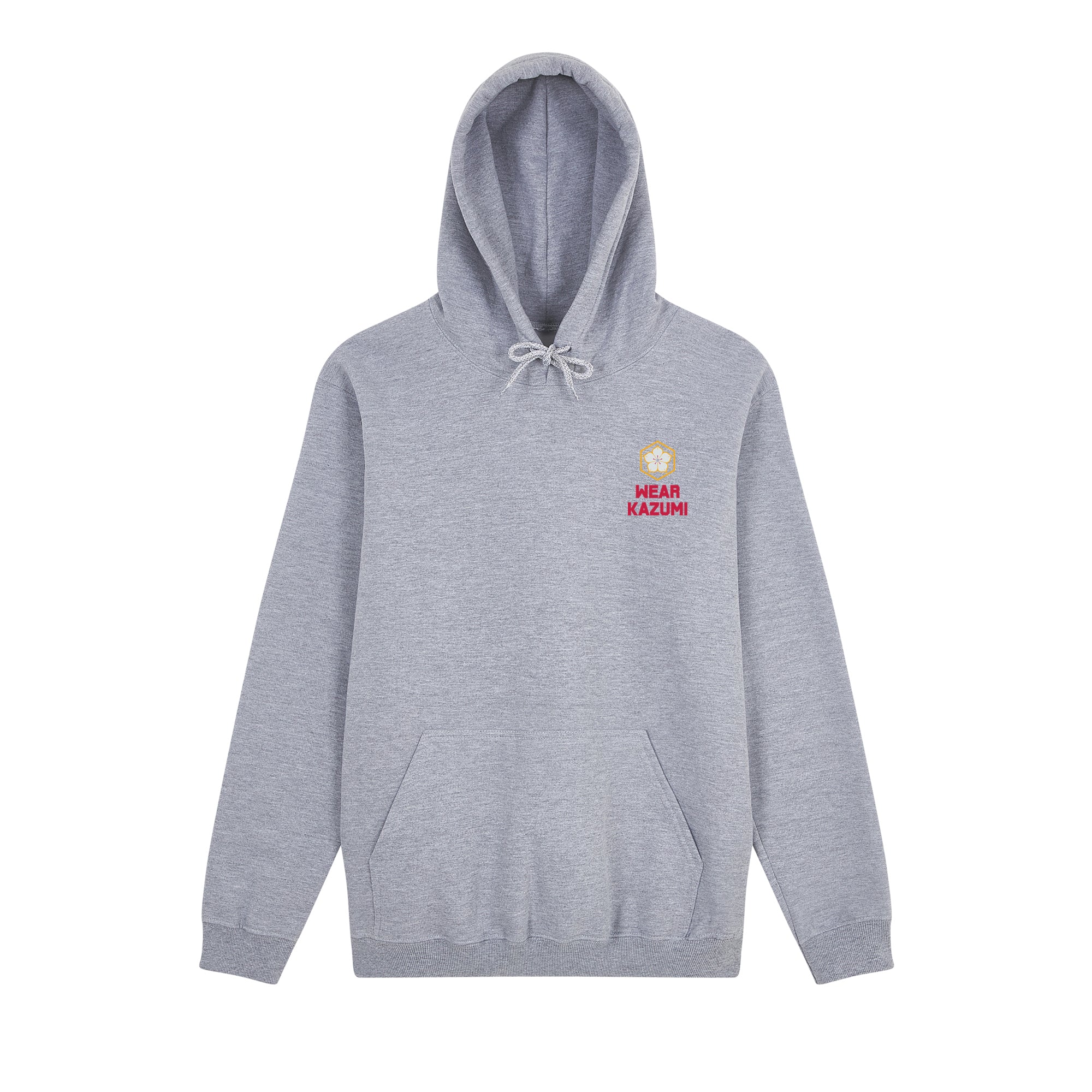 Baka Neko Hoodie — Grey Front | Wear Kazumi