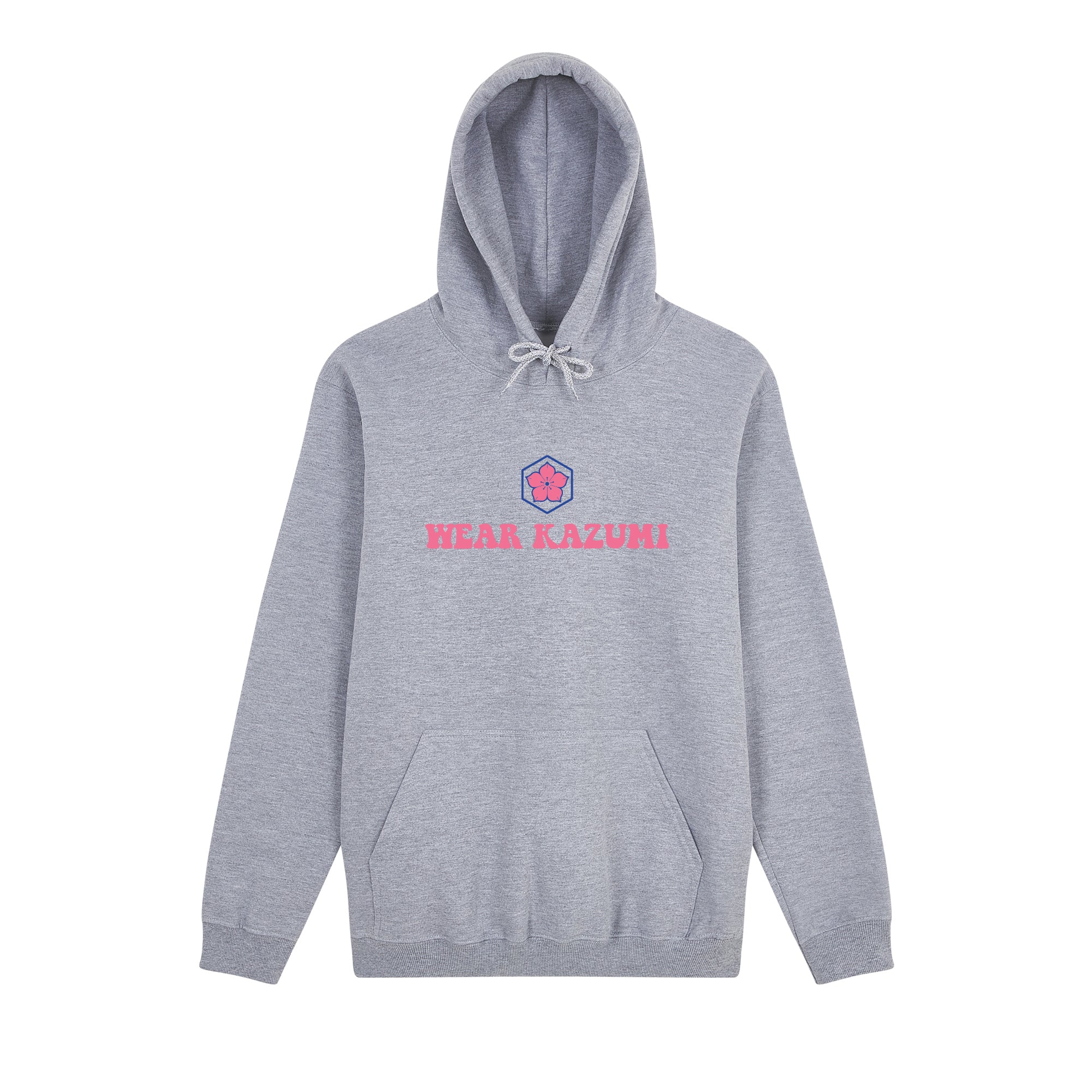 Clumsy Ramen Hoodie — Gray Front | Wear Kazumi