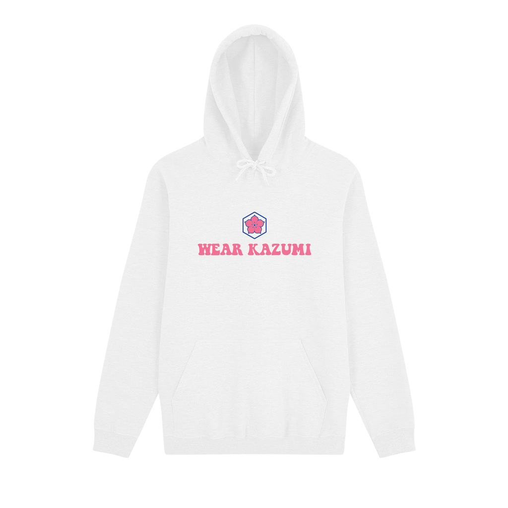 Clumsy Ramen Hoodie — White Front | Wear Kazumi
