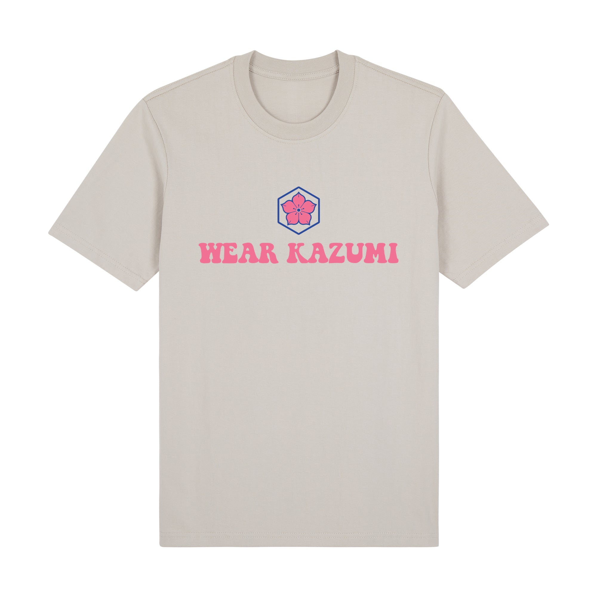 Clumsy Ramen Premium T-Shirt — Beige Front | Wear Kazumi