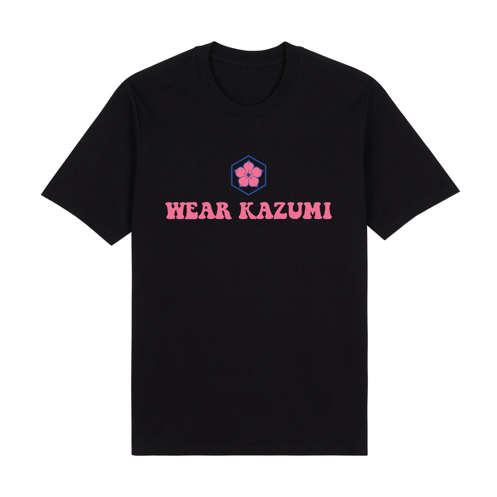 Clumsy Ramen Premium T-Shirt — Black Front | Wear Kazumi