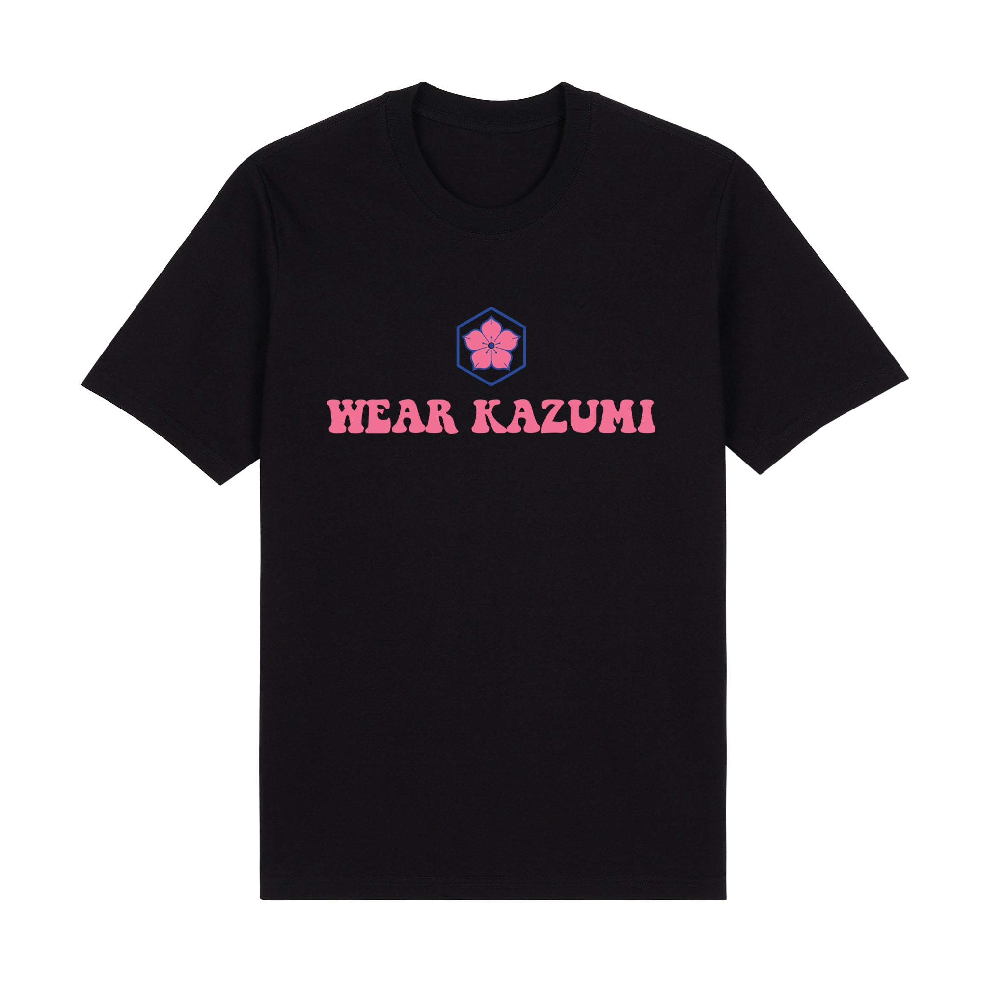 Clumsy Ramen Premium T-Shirt — Black Front | Wear Kazumi