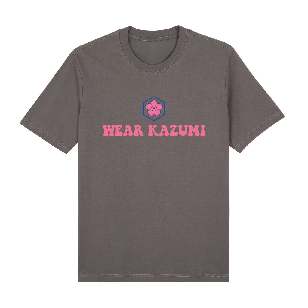 Clumsy Ramen Premium T-Shirt — Gray Front | Wear Kazumi