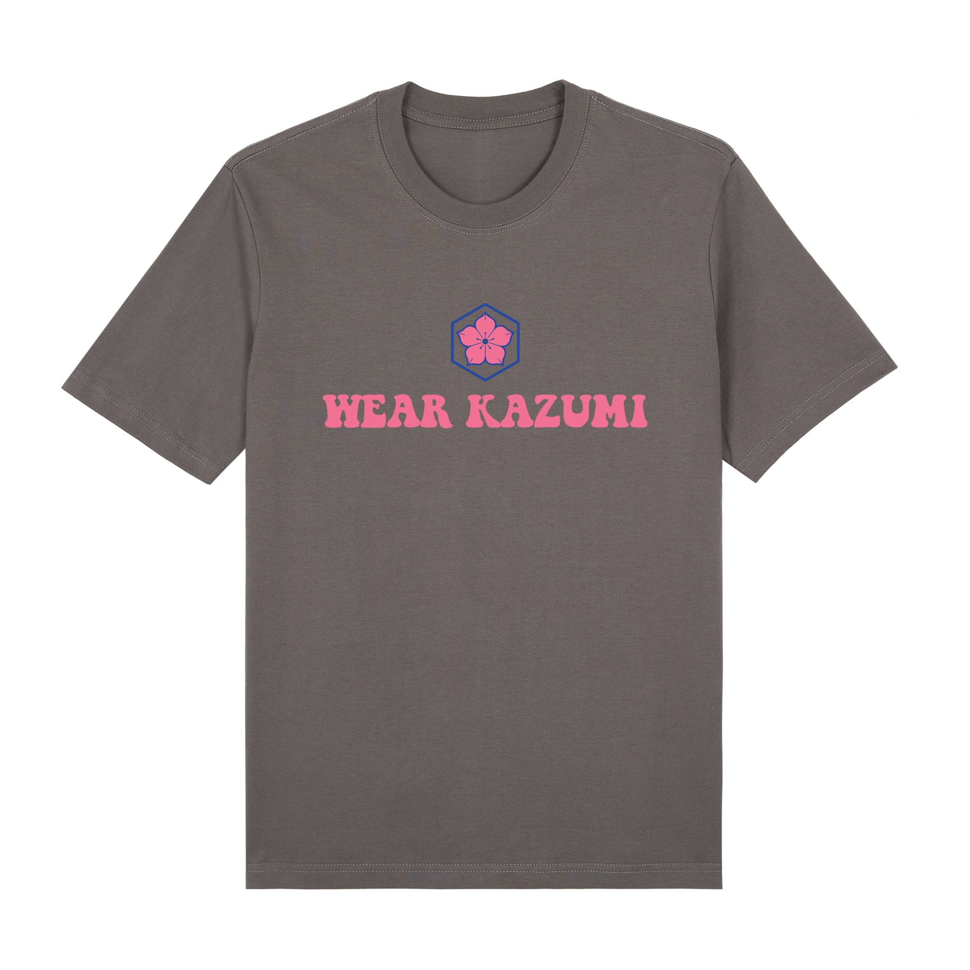 Clumsy Ramen Premium T-Shirt — Gray Front | Wear Kazumi