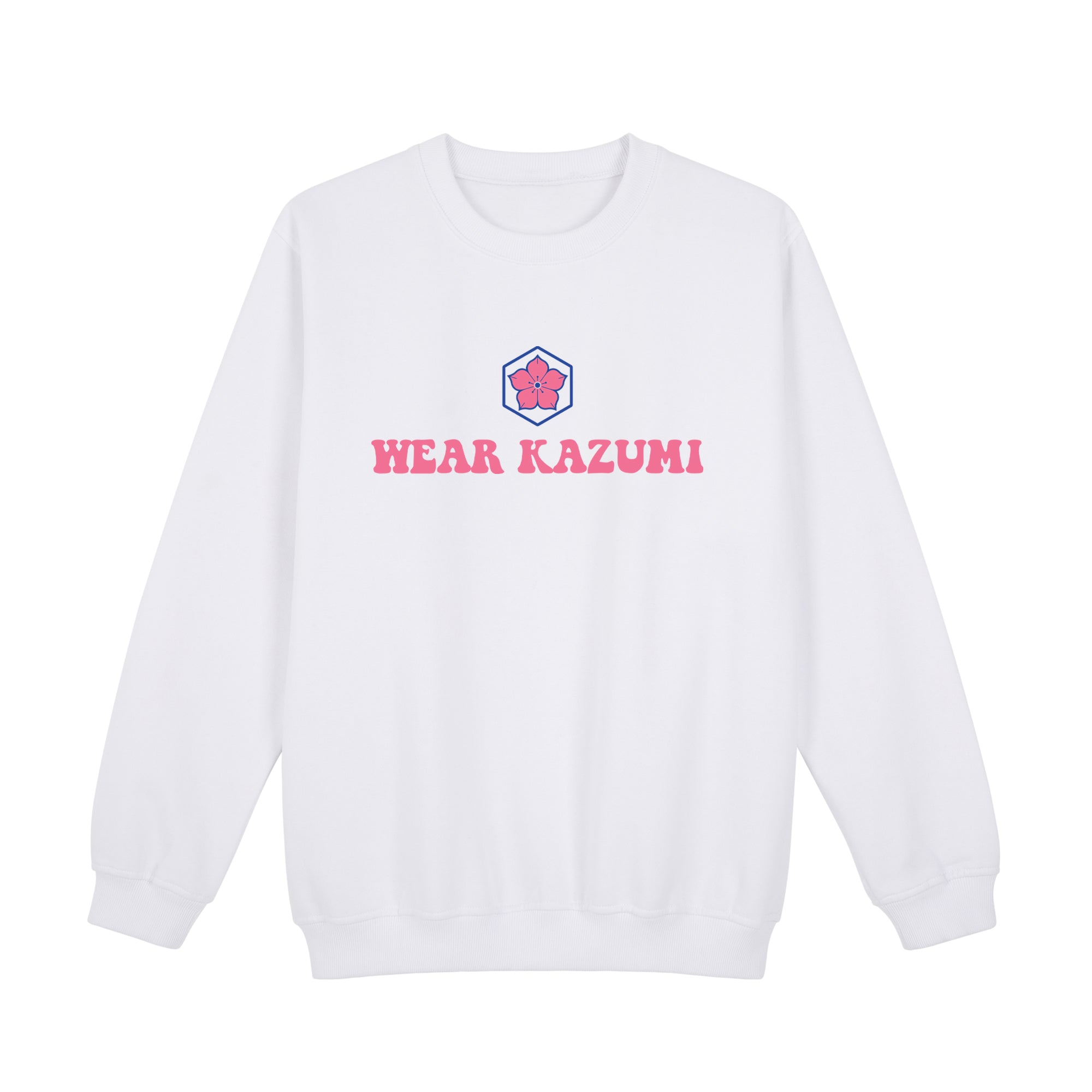 Clumsy Ramen Sweatshirt — White Front | Wear Kazumi