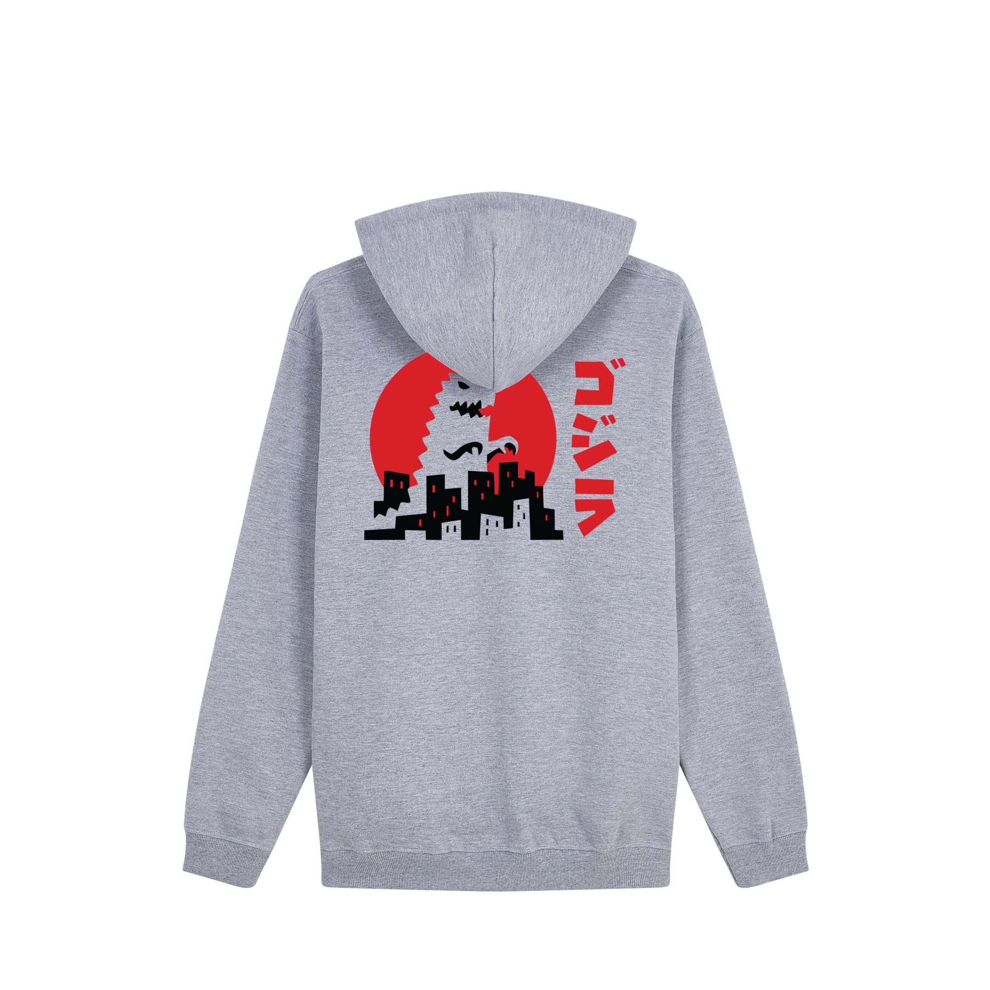 Godzilla Hoodie — Gray Back | Wear Kazumi