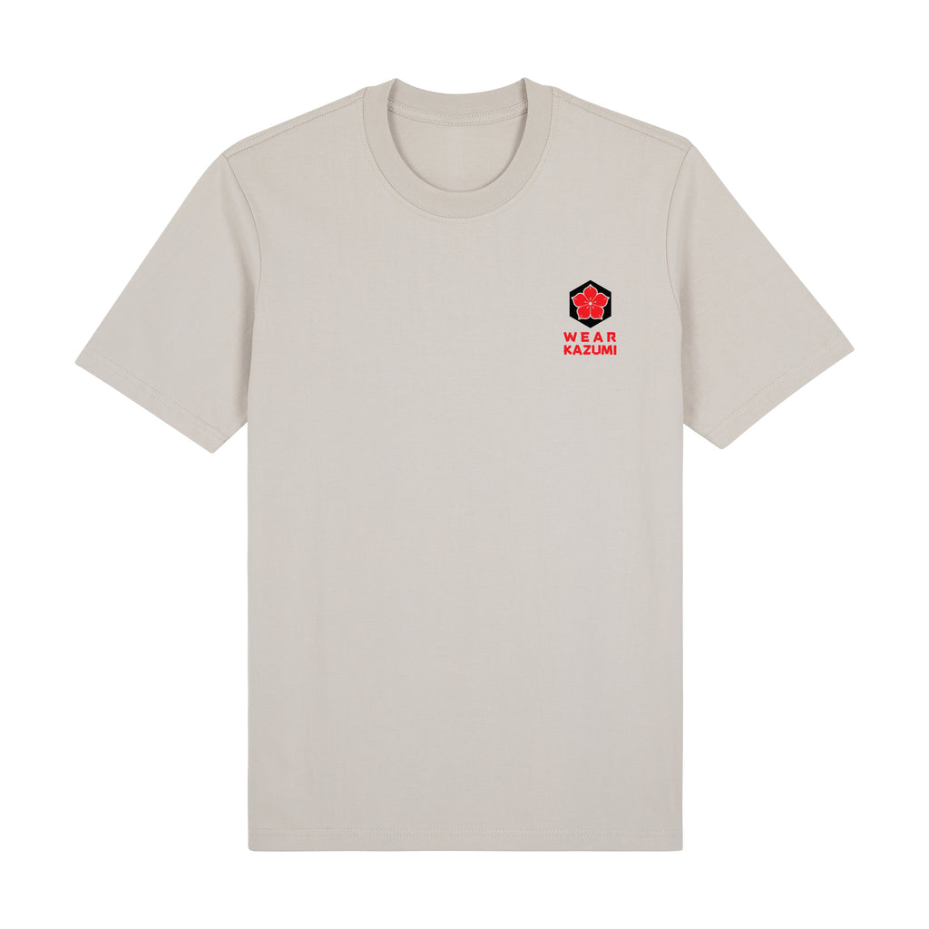 Godzilla Premium T-Shirt — Beige Front | Wear Kazumi