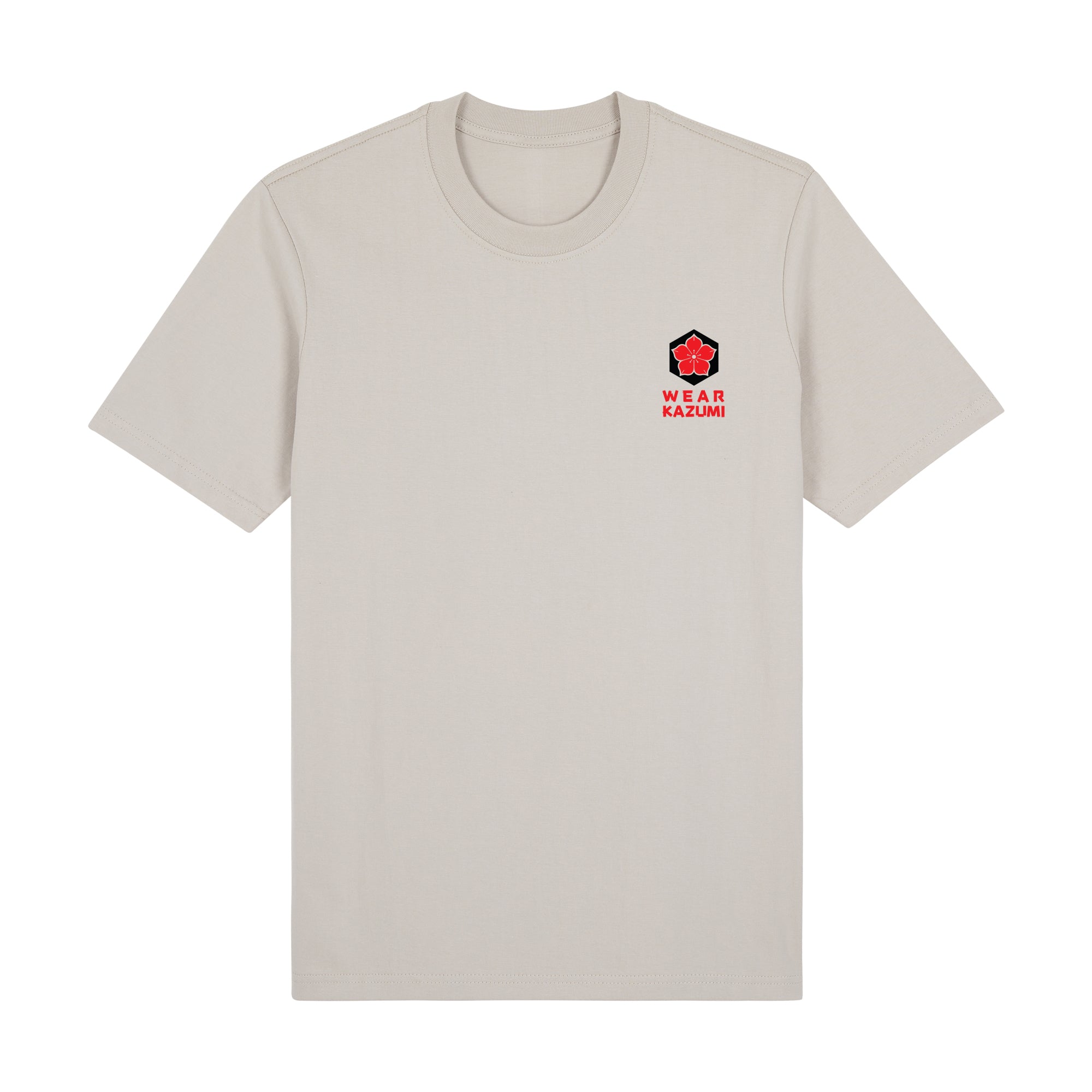 Godzilla Premium T-Shirt — Beige Front | Wear Kazumi
