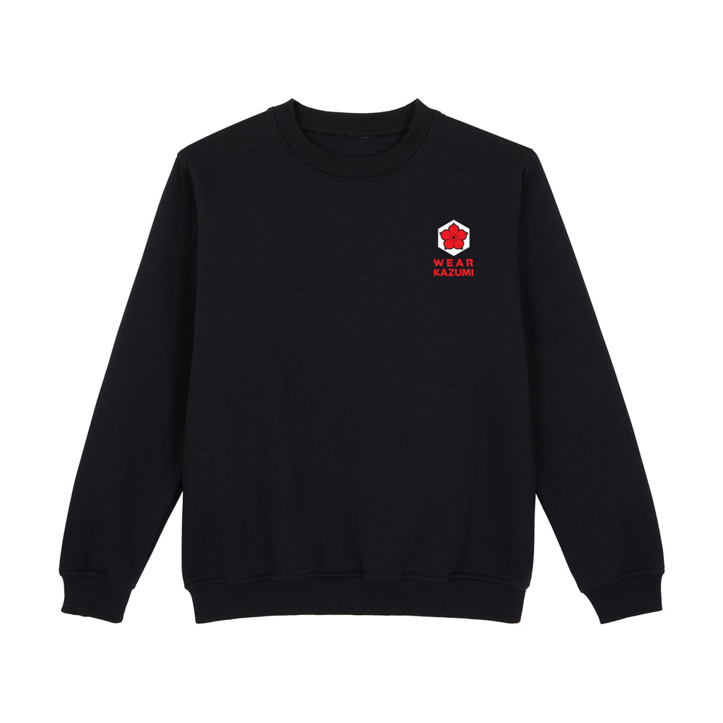 Godzilla Sweatshirt — Black Front | Wear Kazumi