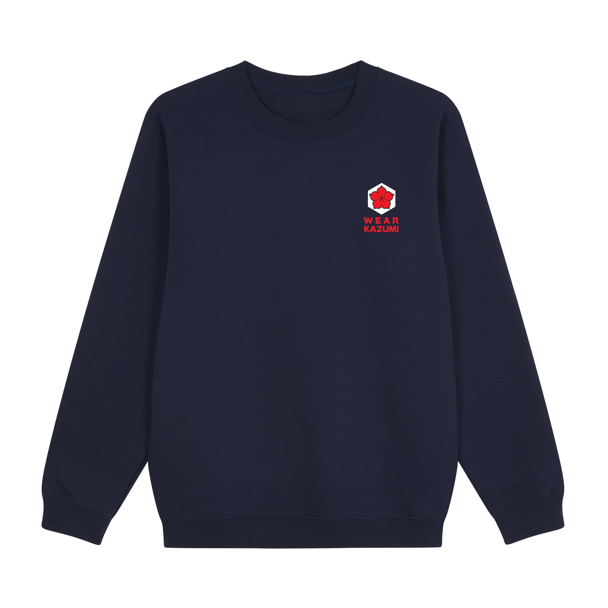 Godzilla Sweatshirt — Navy Front | Wear Kazumi