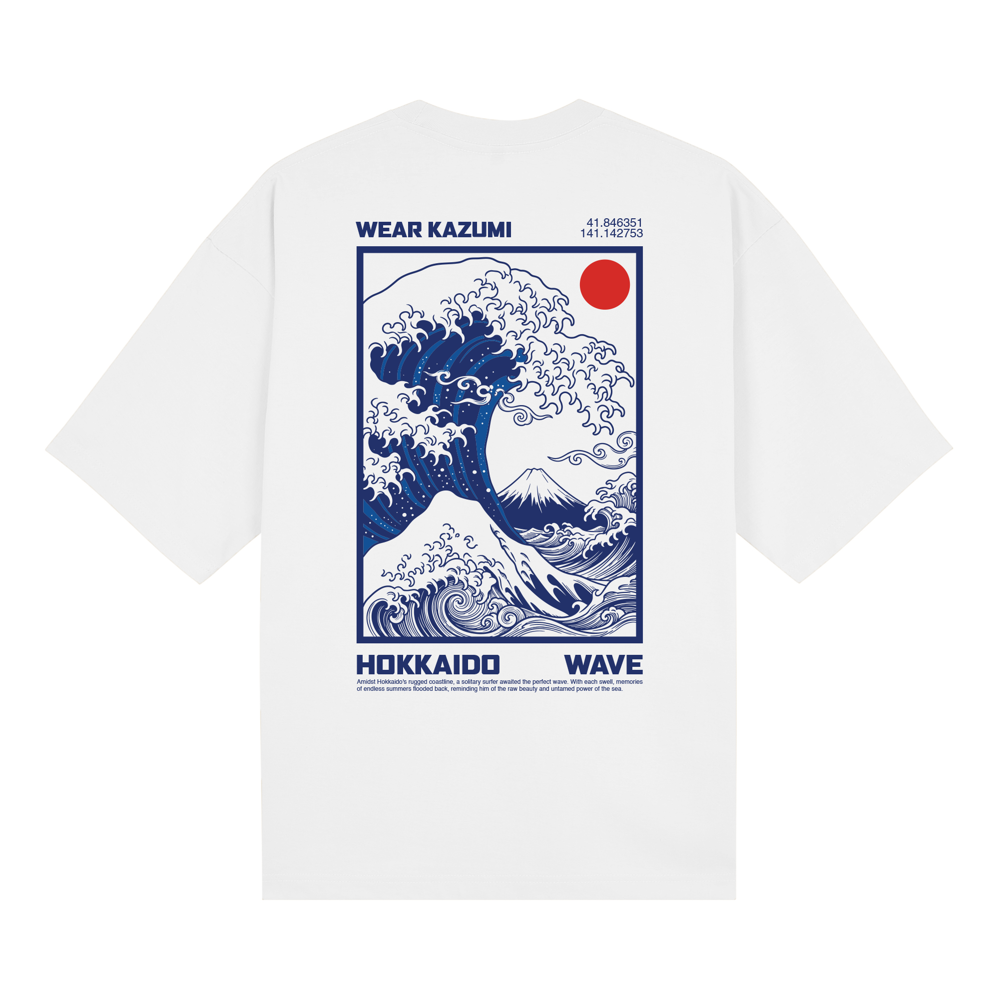 Great Wave Pro Club — White Back | Wear Kazumi
