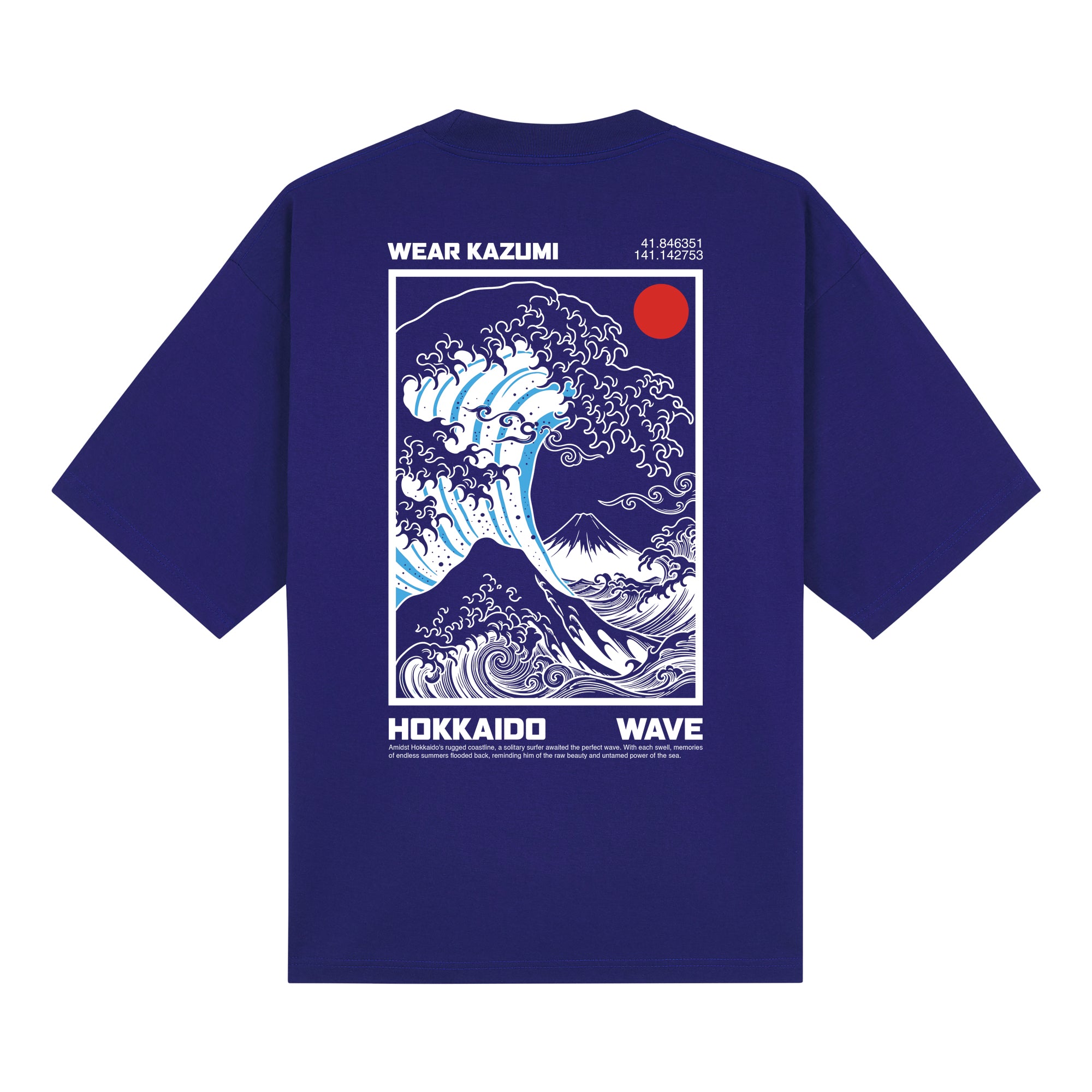 Great Wave Pro Club — Blue Back | Wear Kazumi