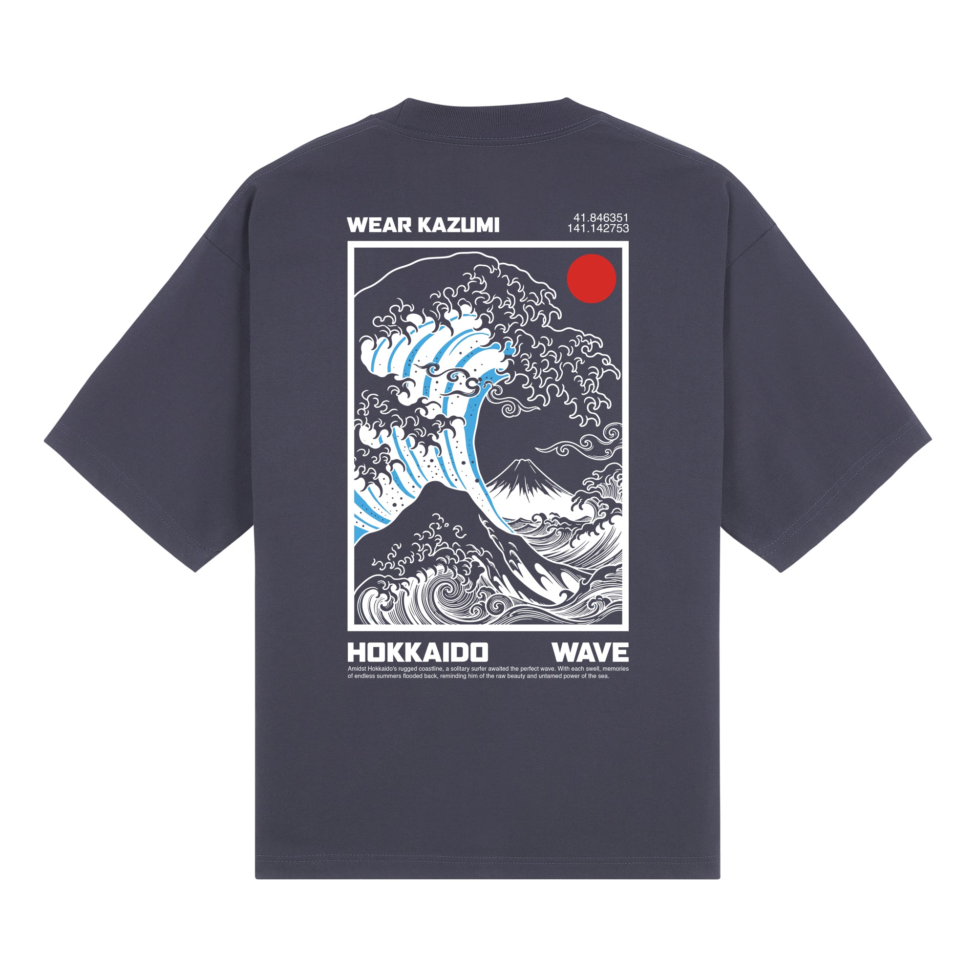 Great Wave Pro Club — Gray Back | Wear Kazumi