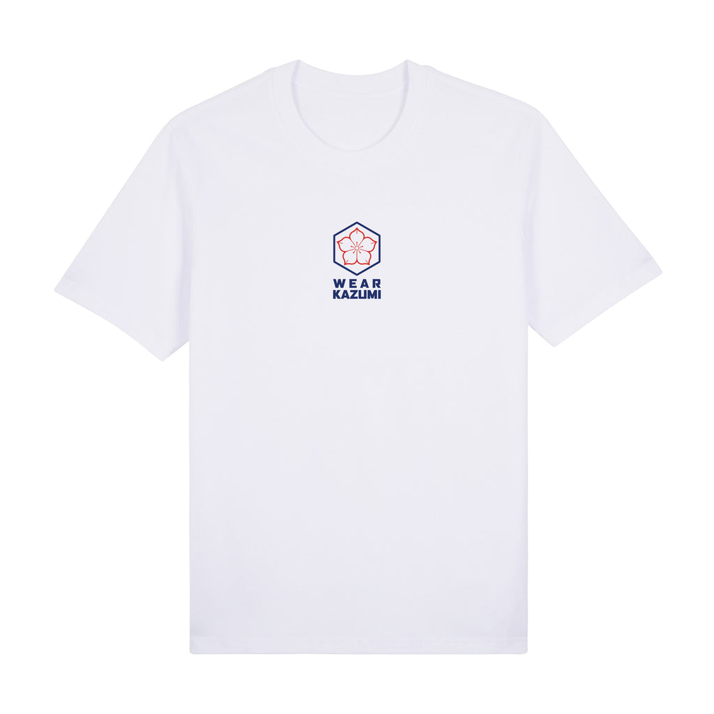Great Wave Premium T-Shirt — White Front | Wear Kazumi