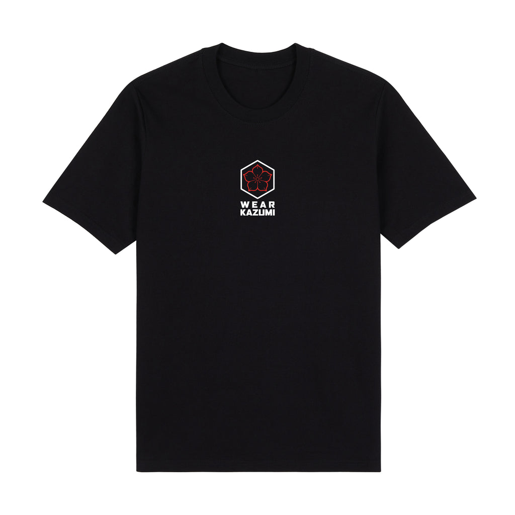 Great Wave Premium T-Shirt — Black Front | Wear Kazumi