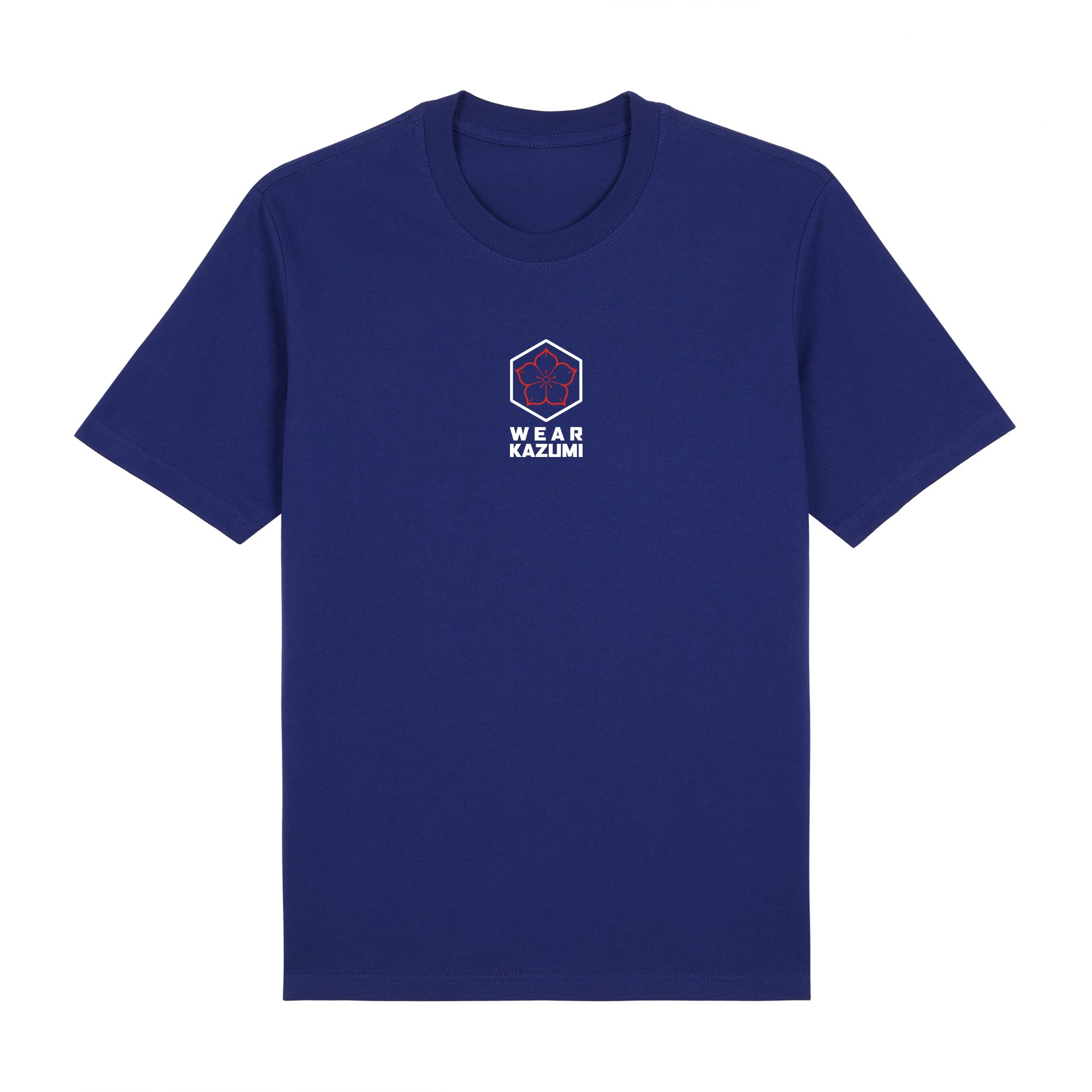 Great Wave Premium T-Shirt — Blue Front | Wear Kazumi