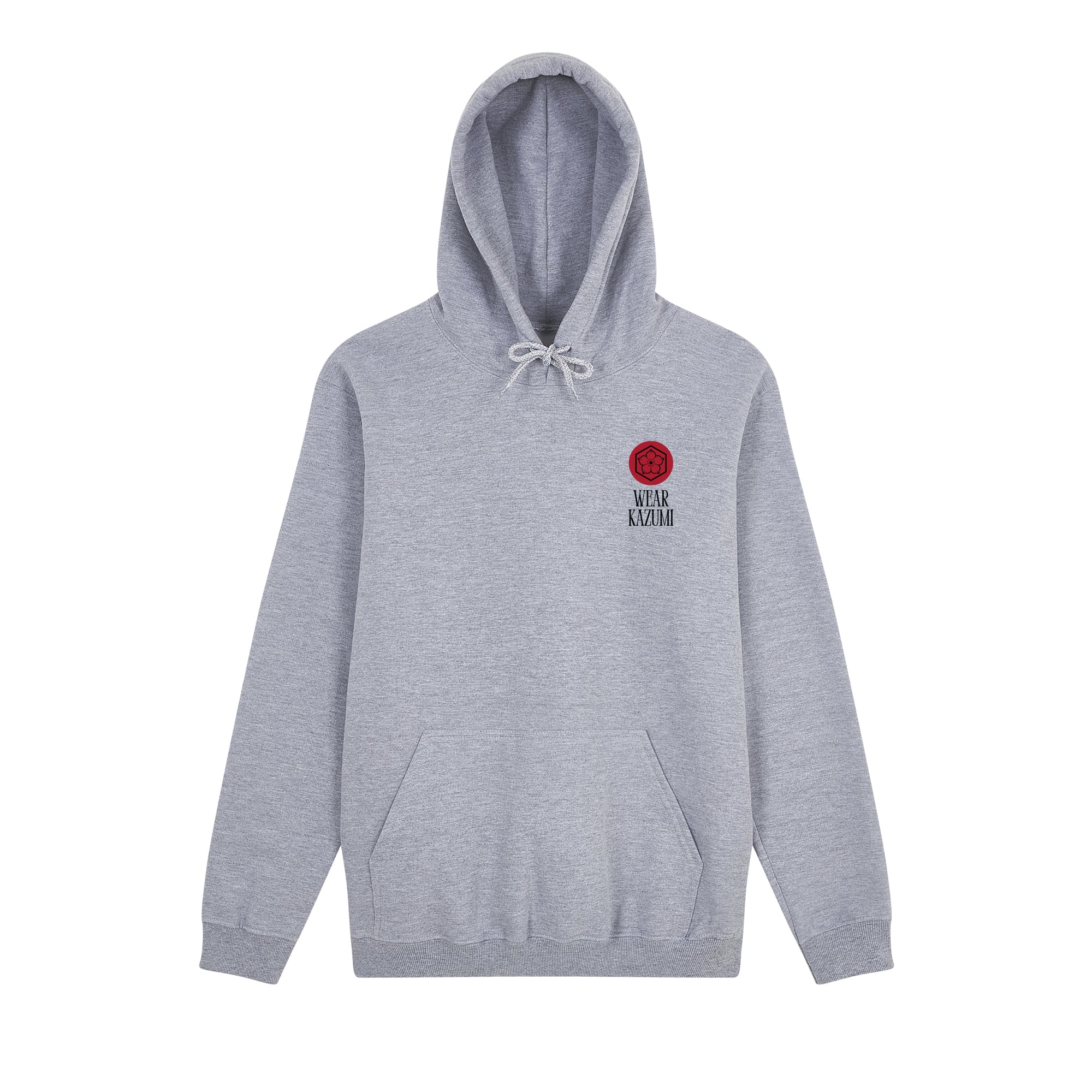 Kaizen Hoodie — Gray Front | Wear Kazumi