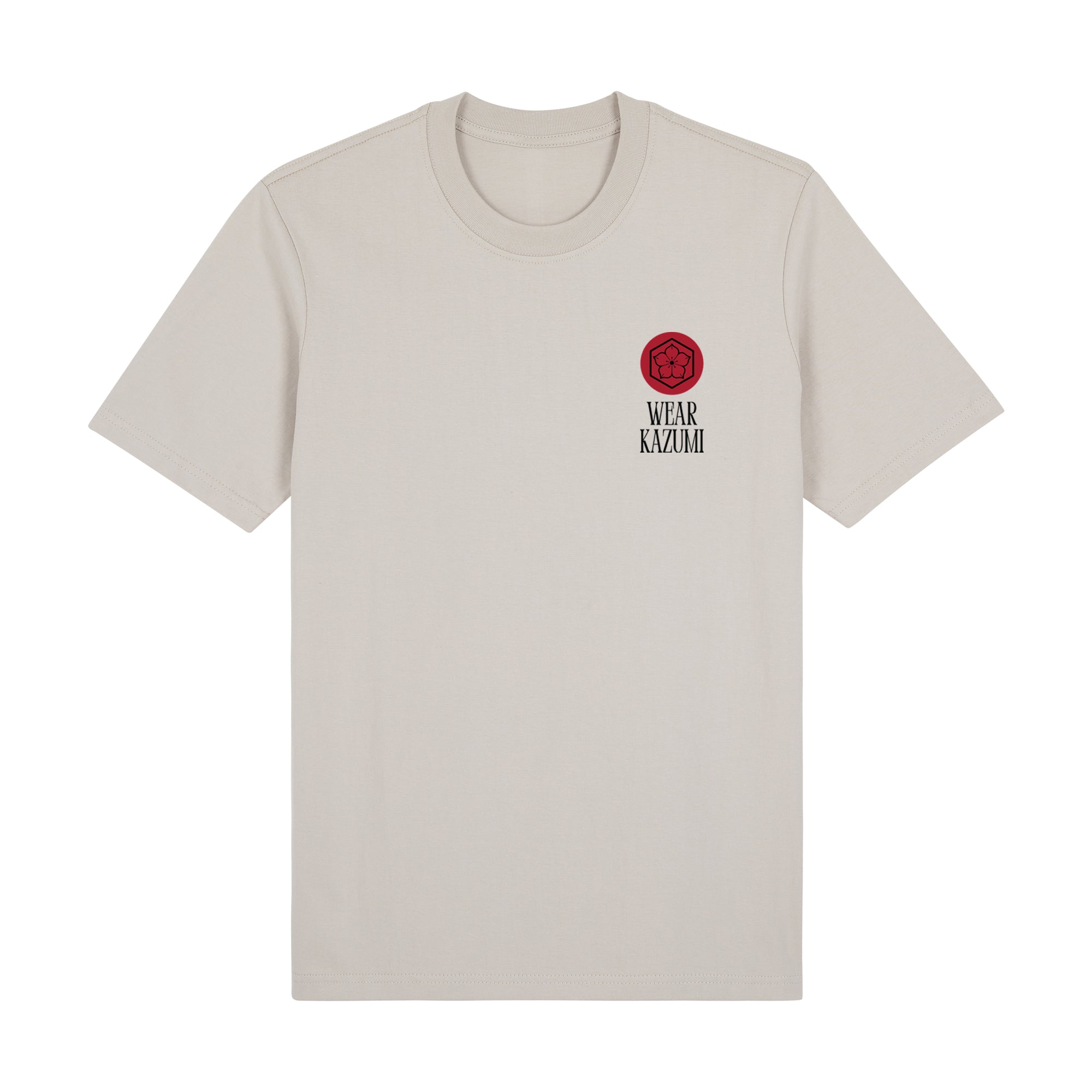 Kaizen Premium T-Shirt — Beige Front | Wear Kazumi