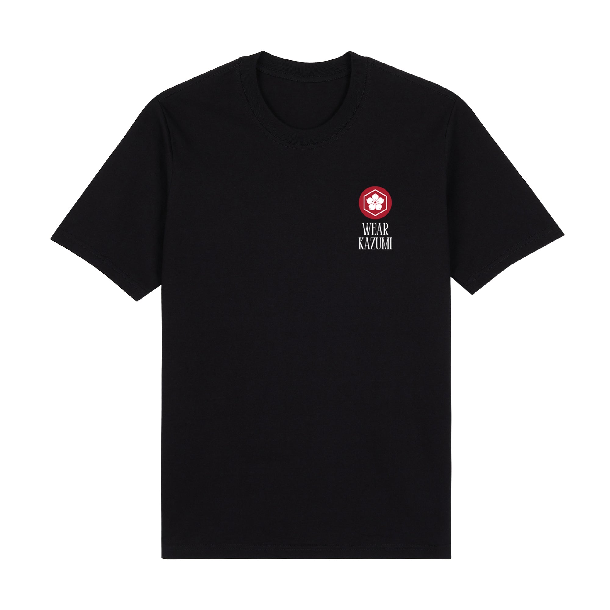 Kaizen Premium T-Shirt — Black Front | Wear Kazumi
