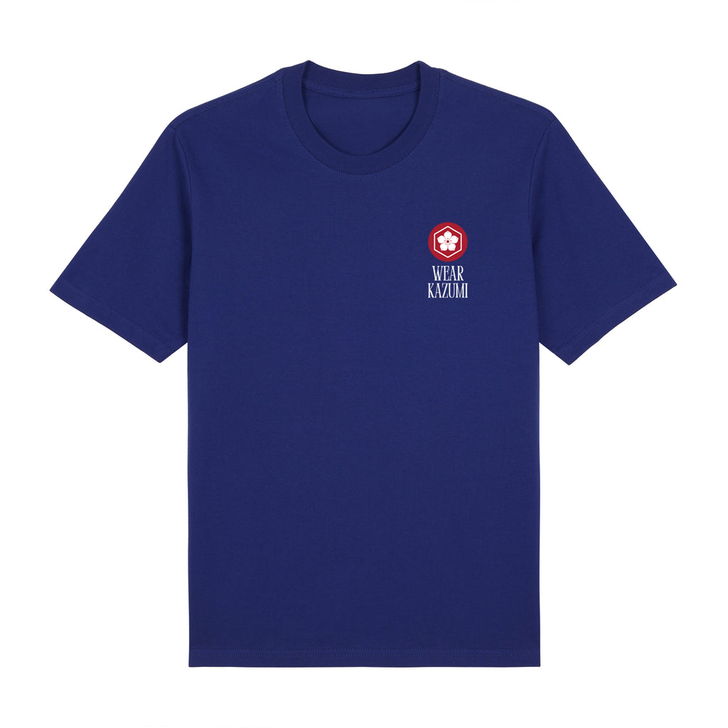 Kaizen Premium T-Shirt — Blue Front | Wear Kazumi