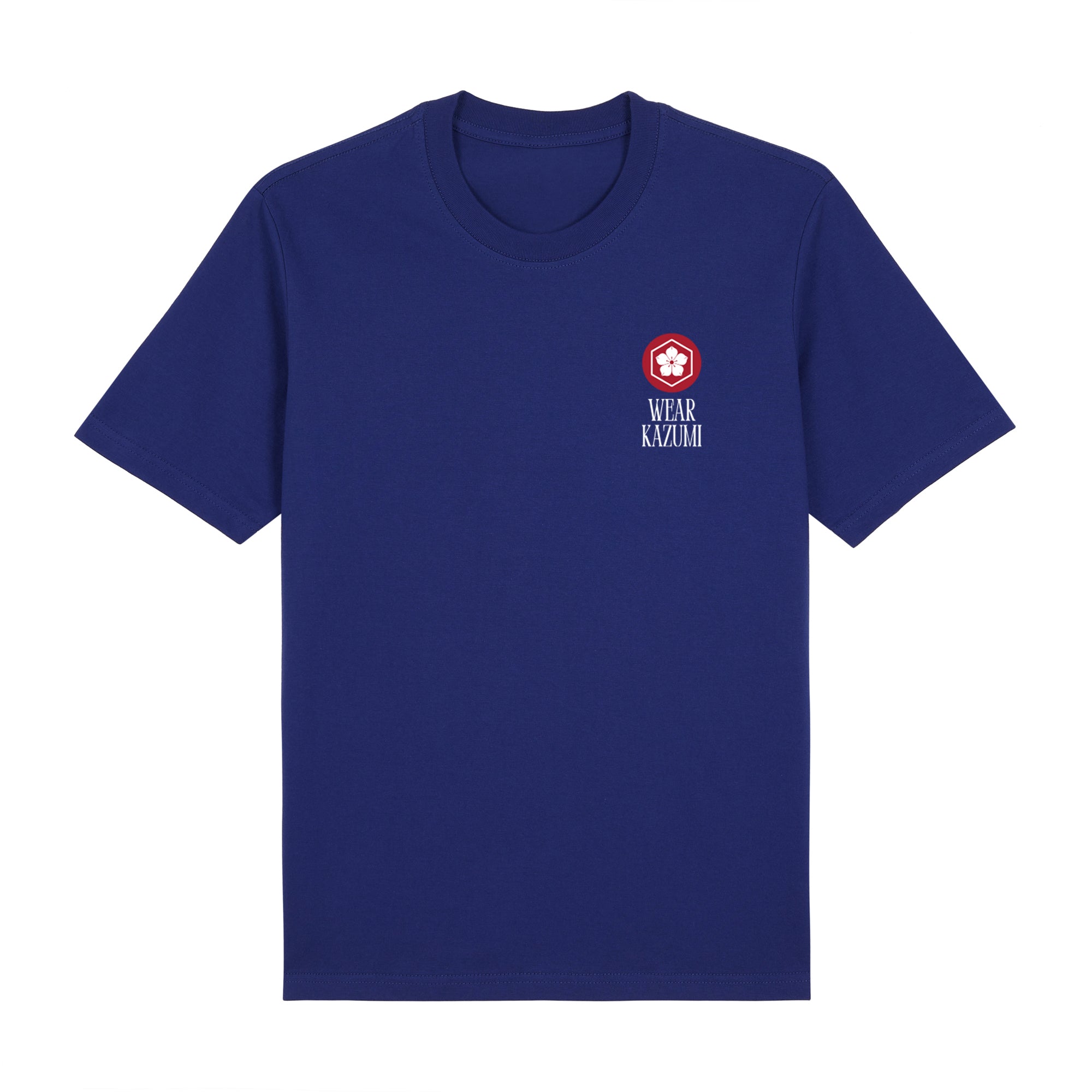 Kaizen Premium T-Shirt — Blue Front | Wear Kazumi