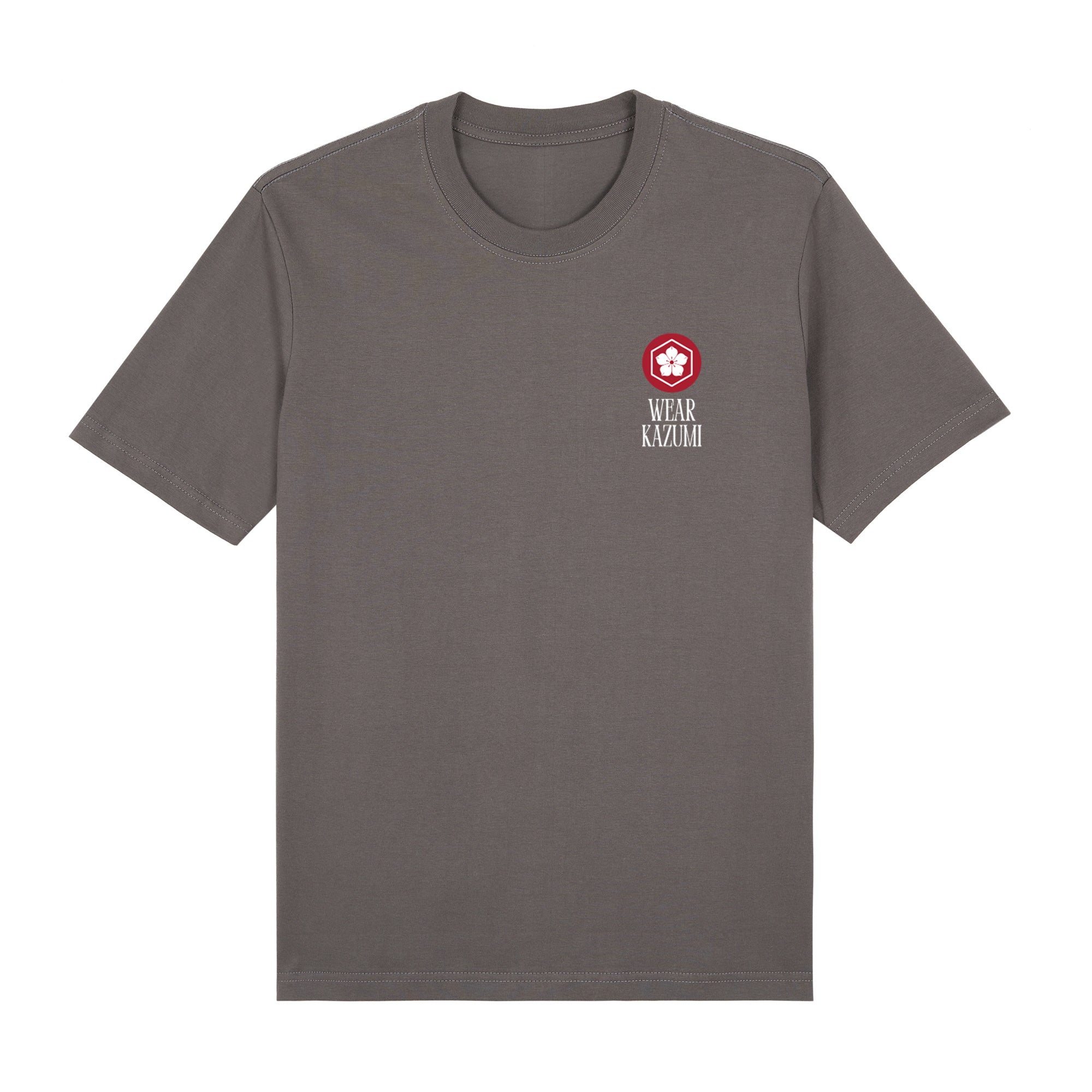 Kaizen Premium T-Shirt — Gray Front | Wear Kazumi