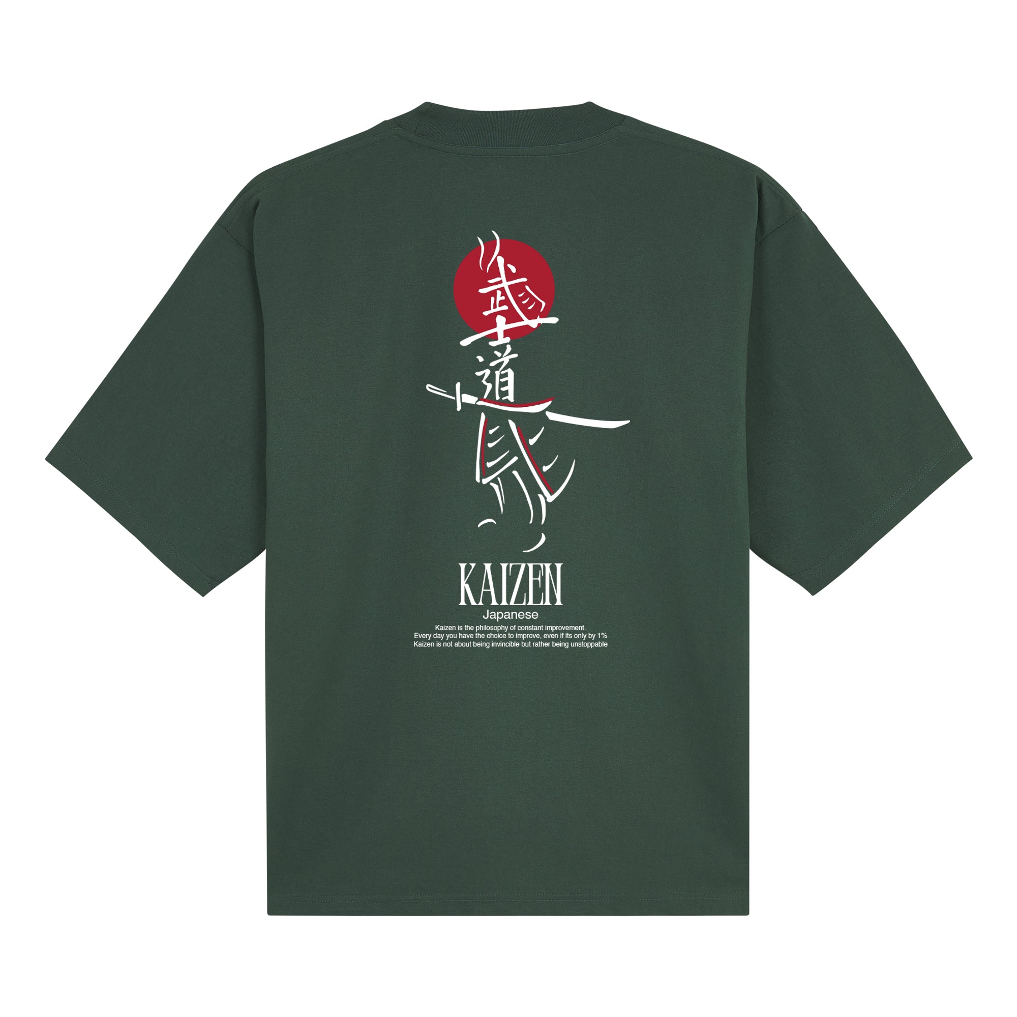 Kaizen Pro Club — Dark Green Back | Wear Kazumi