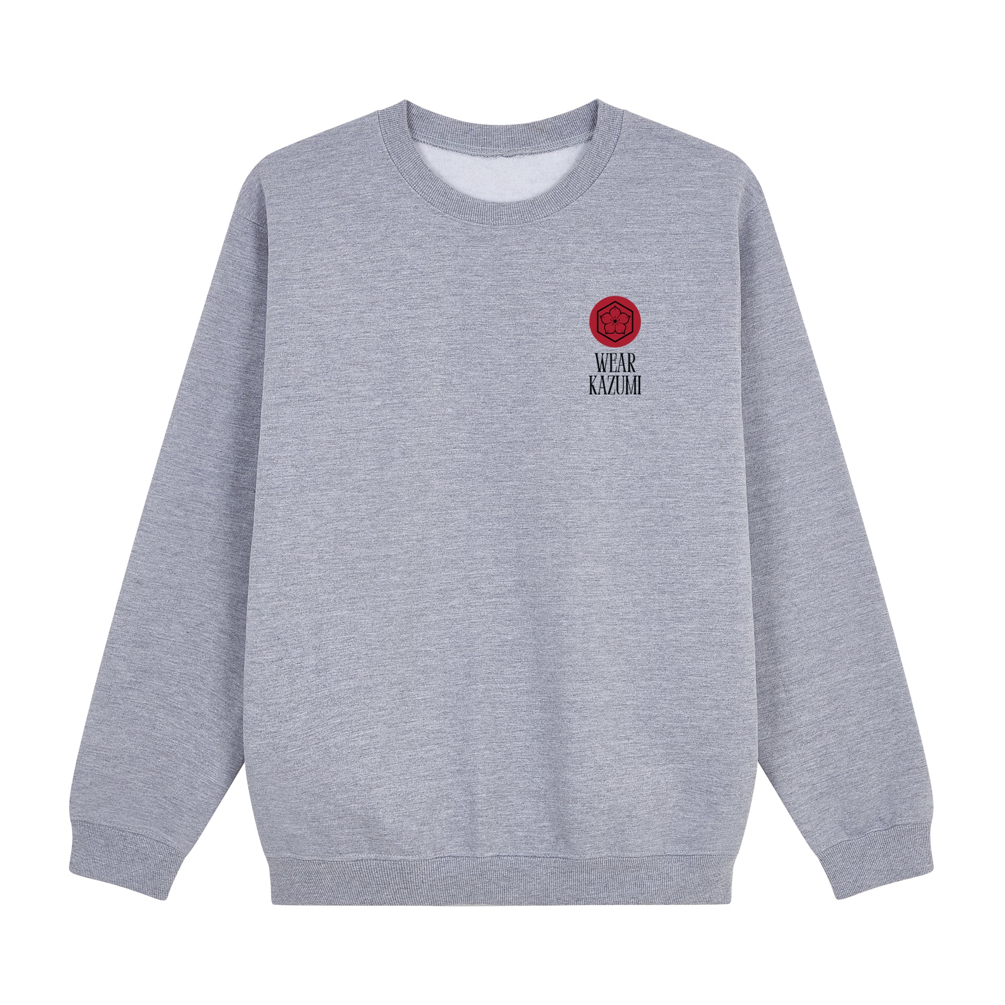 Kaizen Sweatshirt — Gray Front | Wear Kazumi