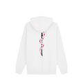 Katana Ikigai Hoodie — White Back | Wear Kazumi