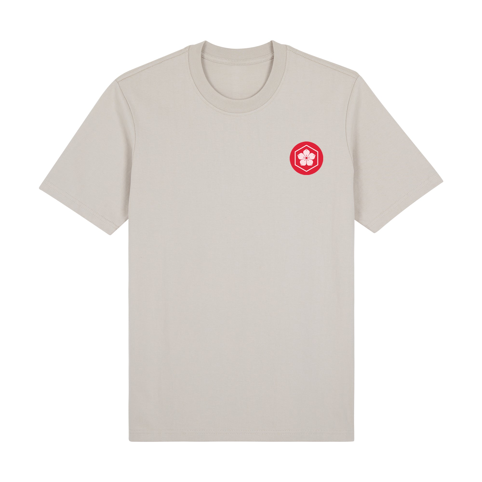 KatanaSakura Premium T-Shirt — Beige Front | Wear Kazumi