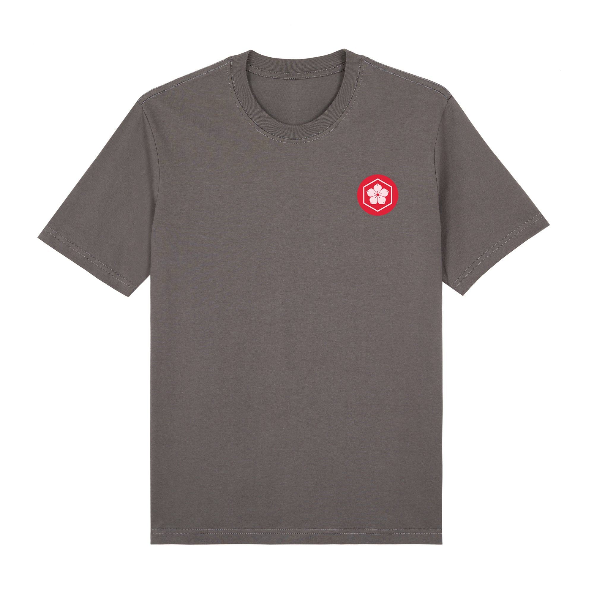 KatanaSakura Premium T-Shirt — Gray Front | Wear Kazumi