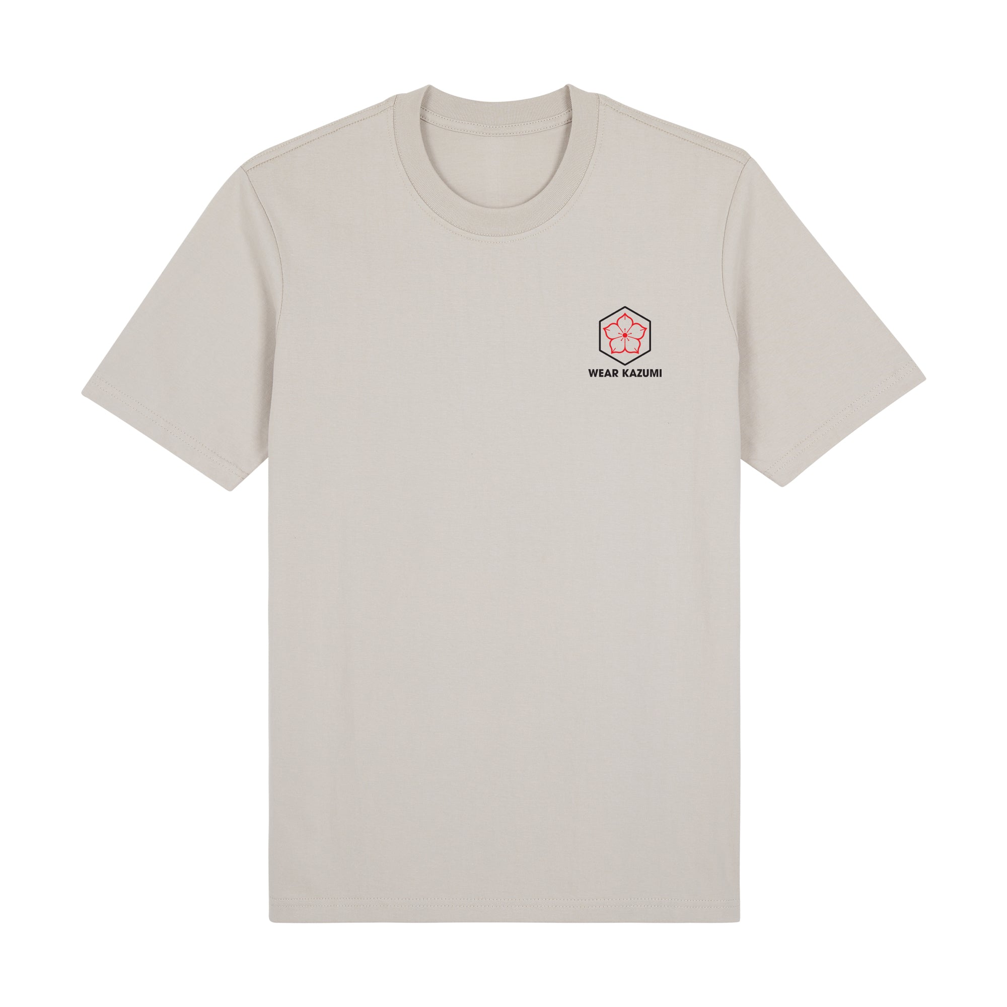 Koi Charm Premium T-Shirt — Beige Front | Wear Kazumi