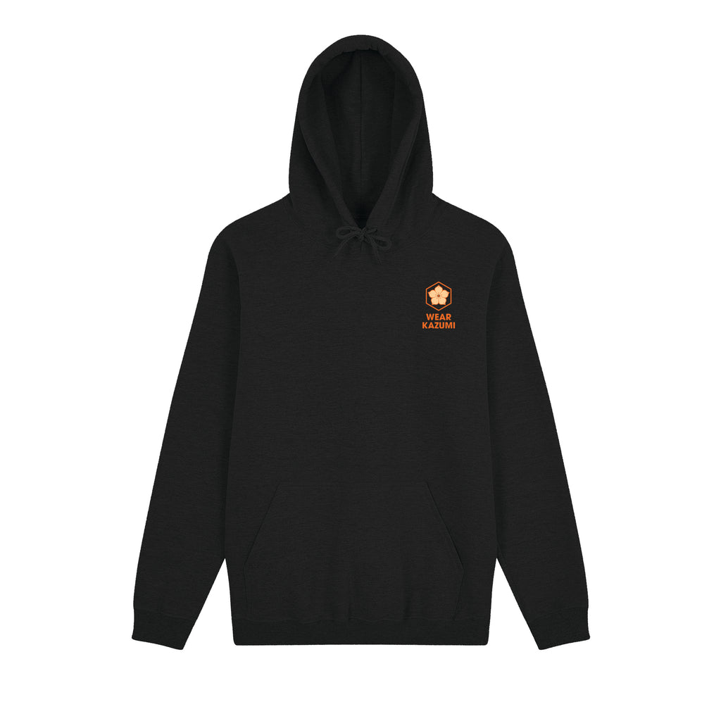 Koi Lantern Hoodie — Black Front | Wear Kazumi